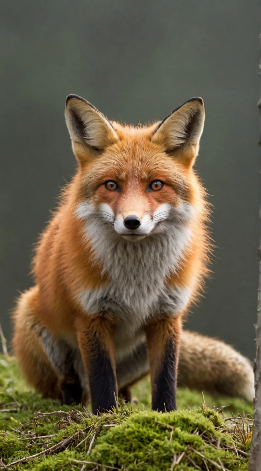 ai character: Fluffy  background