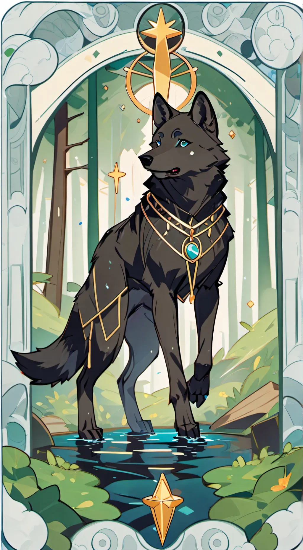 ai character: Kyleaha background