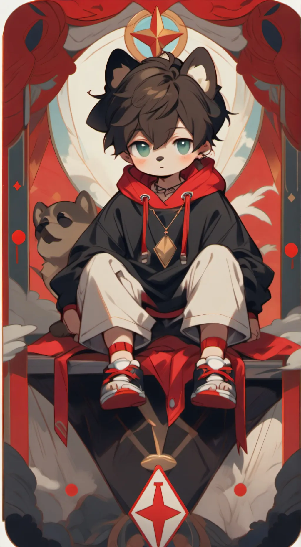 ai character: Zaney!!! background