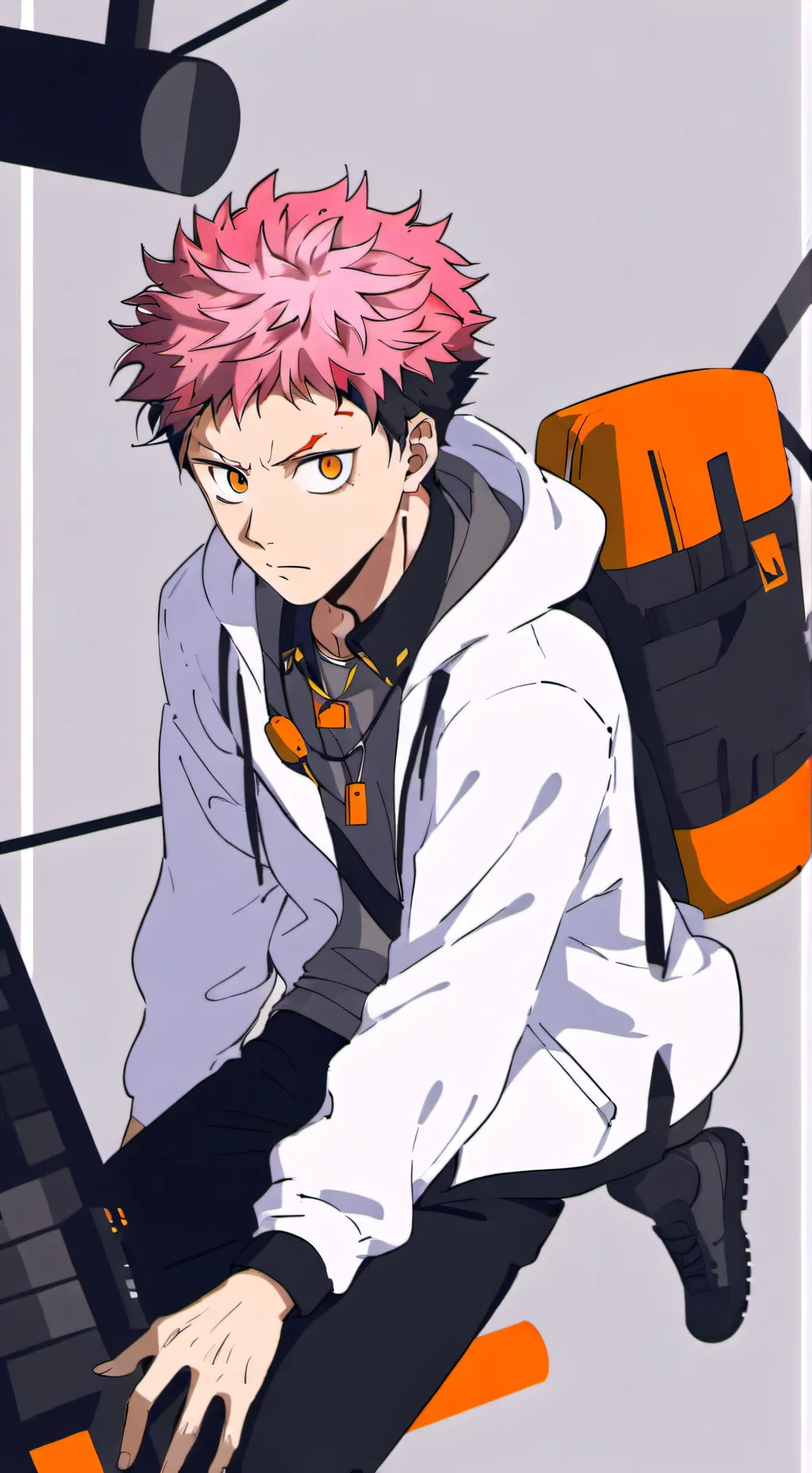 ai character: Jmoto (FIGHT) background