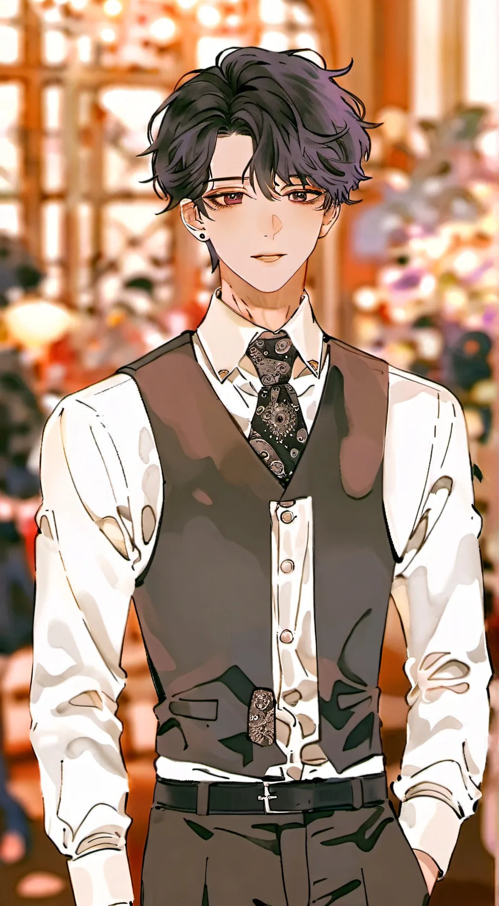 ai character: Leo background