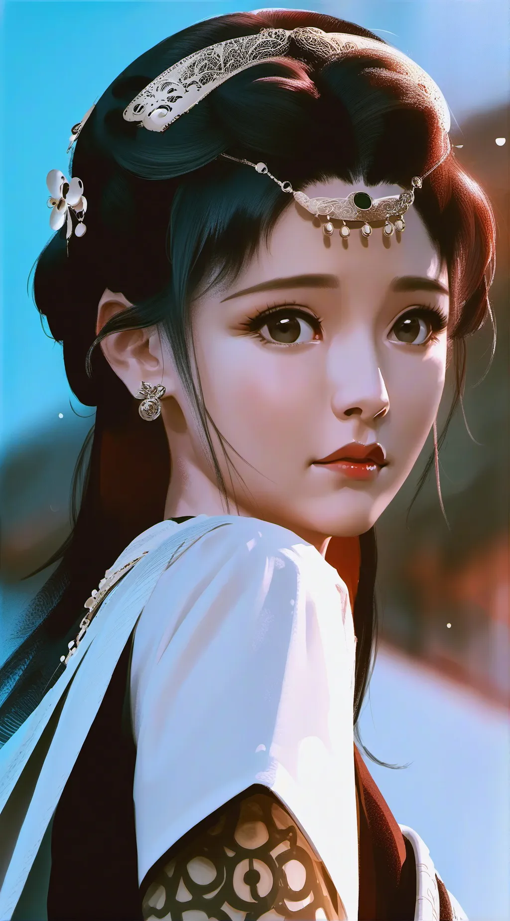 ai character: Bts sad story background