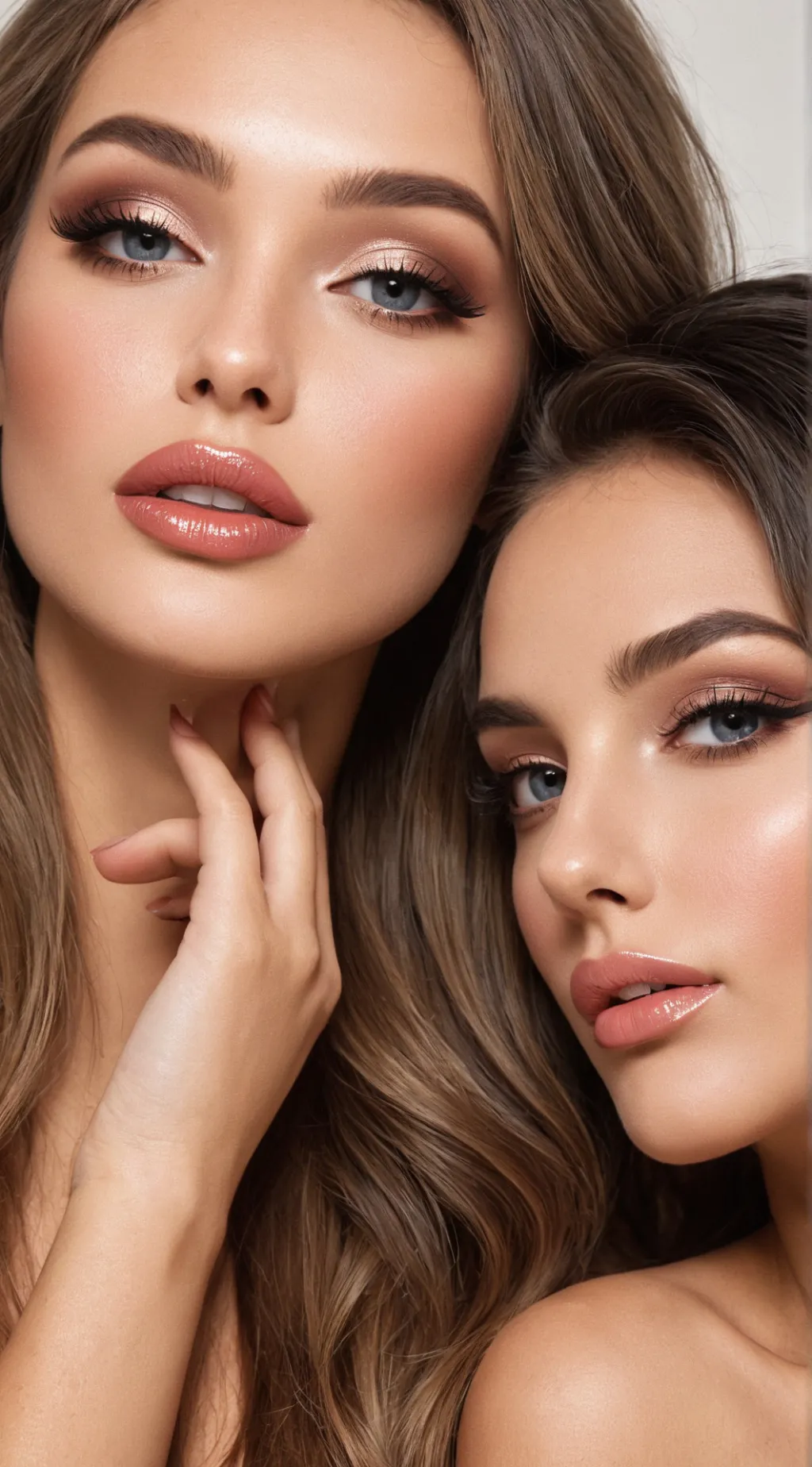 ai character: girls  background