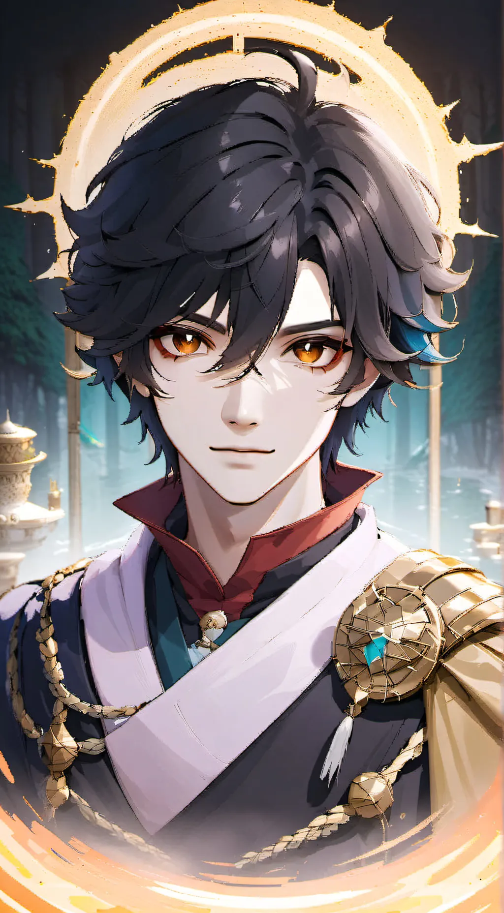 ai character: Hayato background