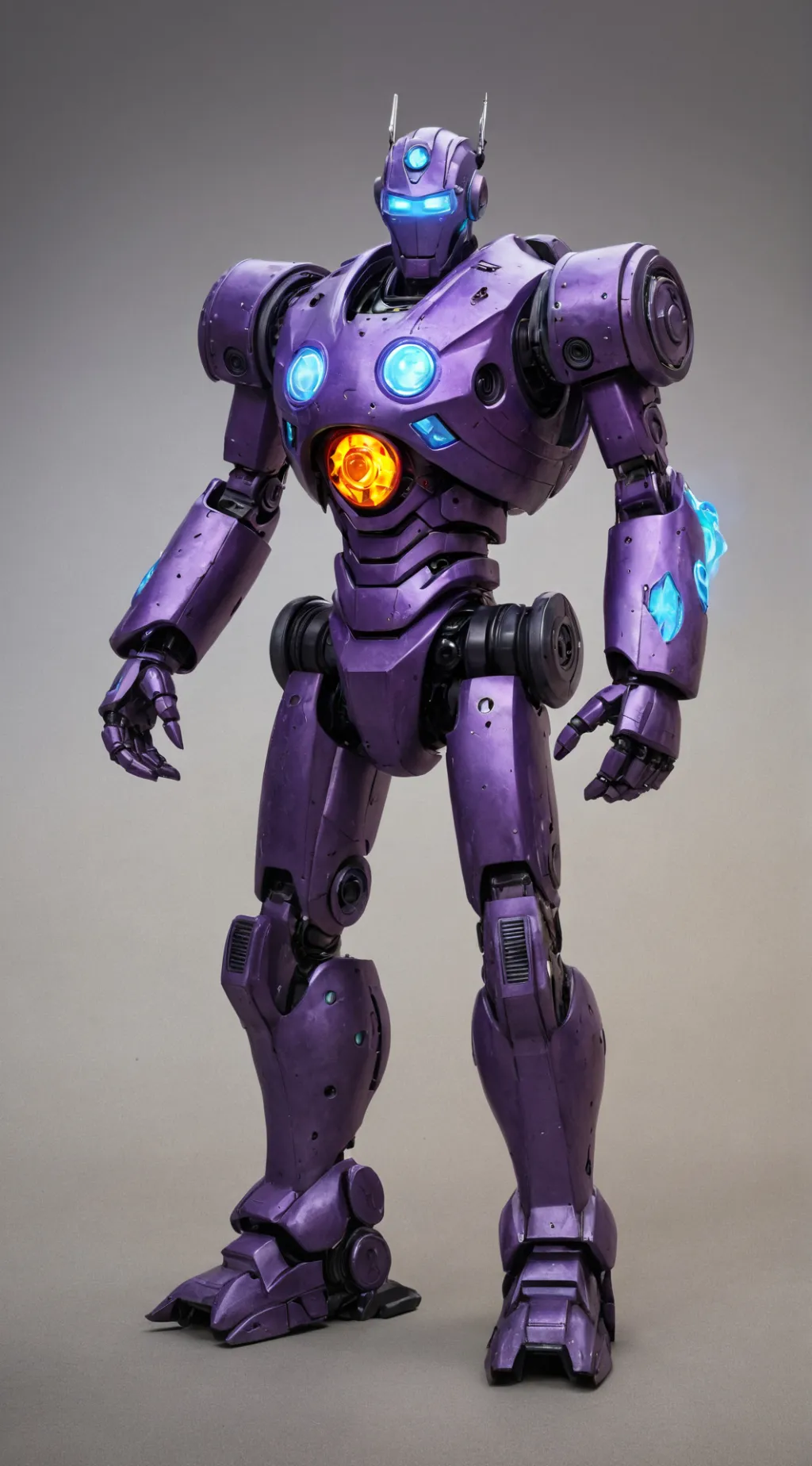 ai character: robot turbo  background