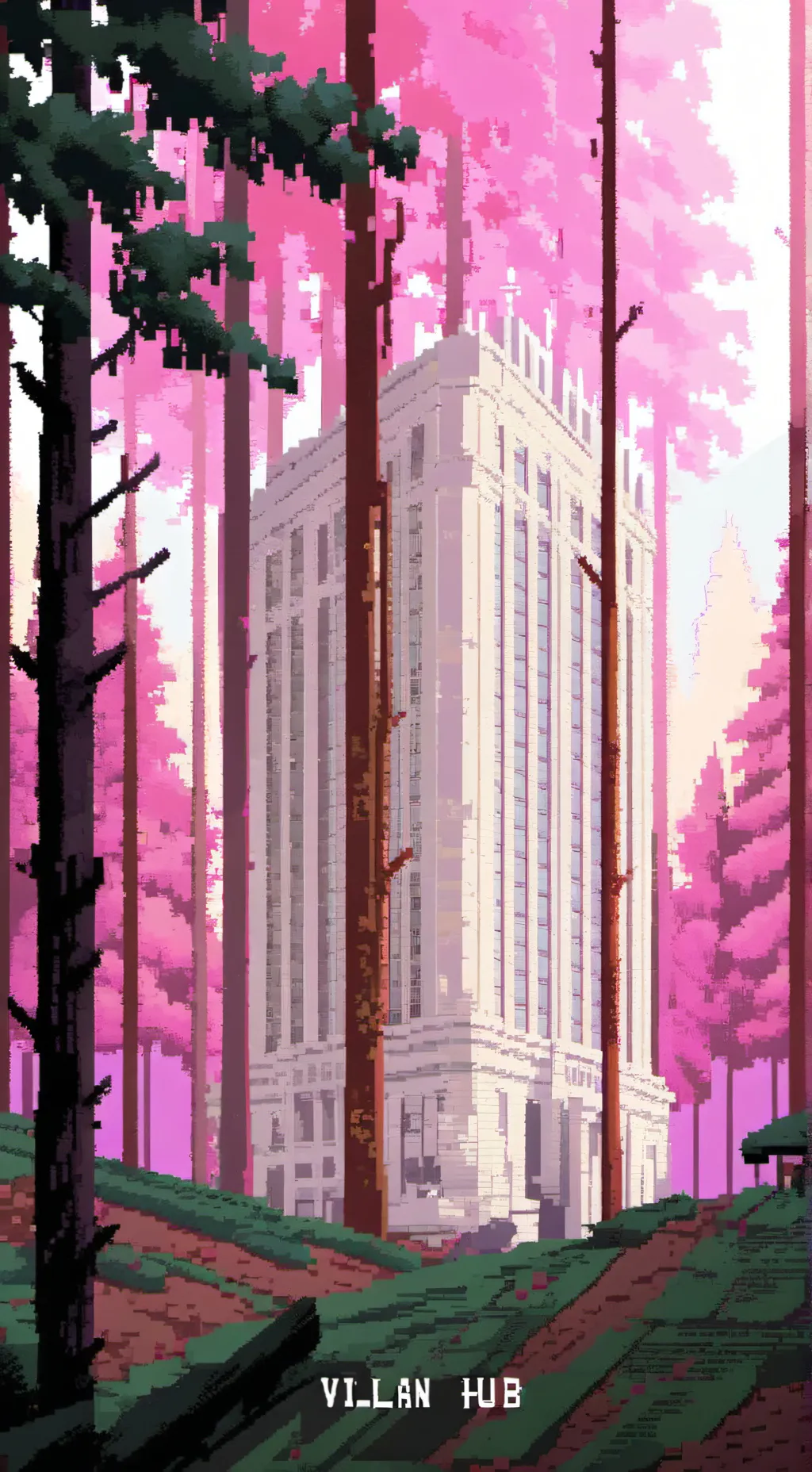 ai character: hero hub background