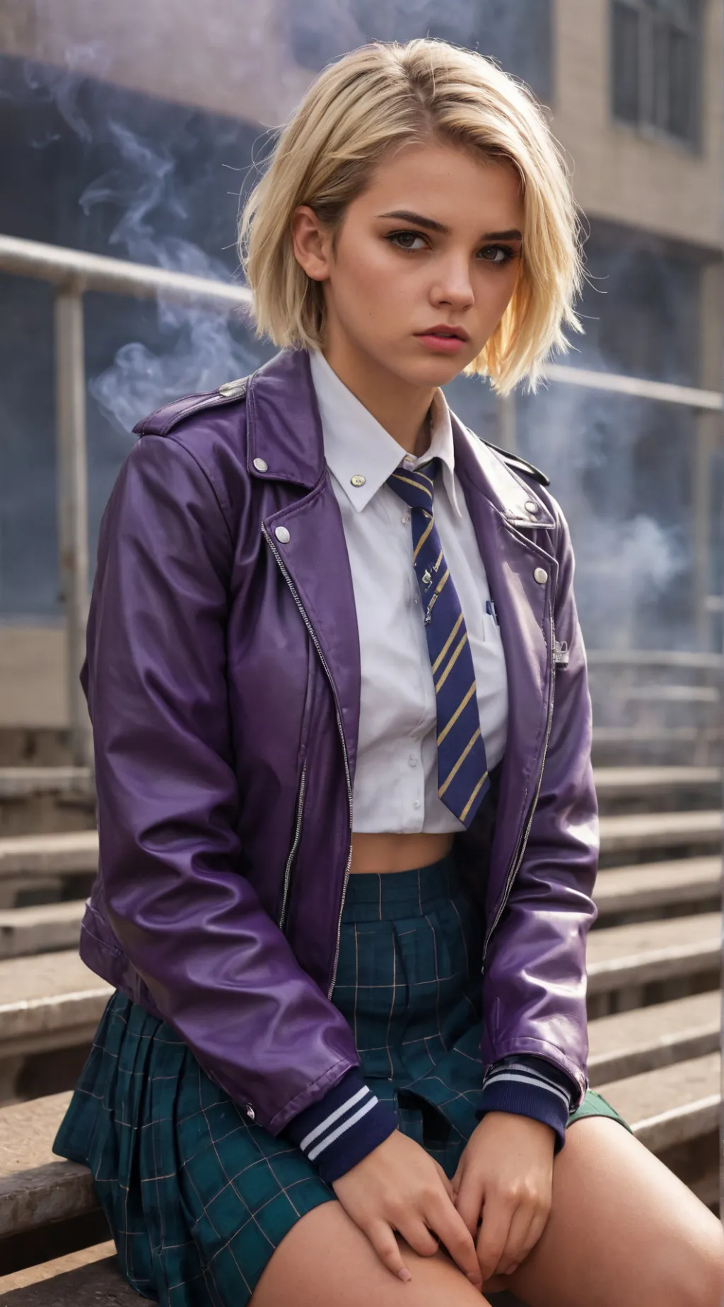 ai character: Emily Bird King background