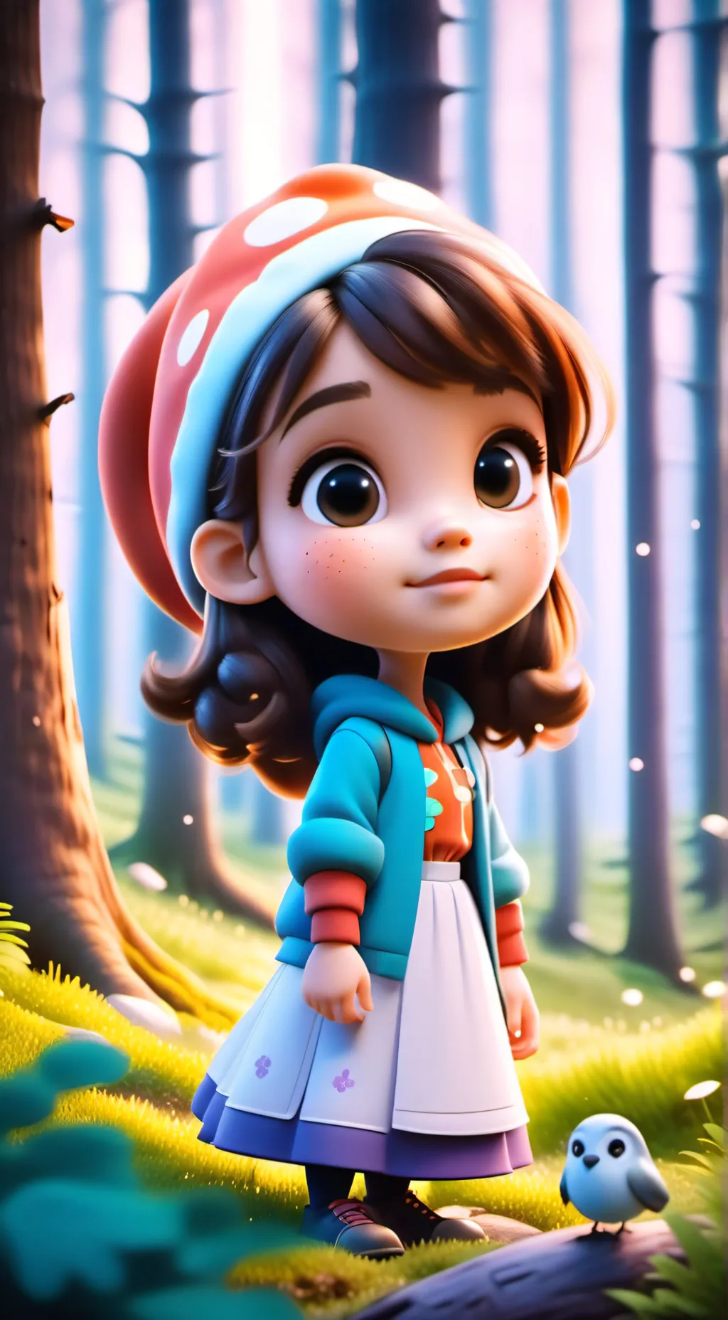 ai character: Leah Hilton background