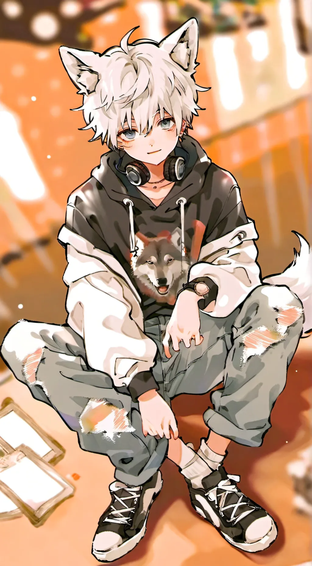 ai character: Elijah  background