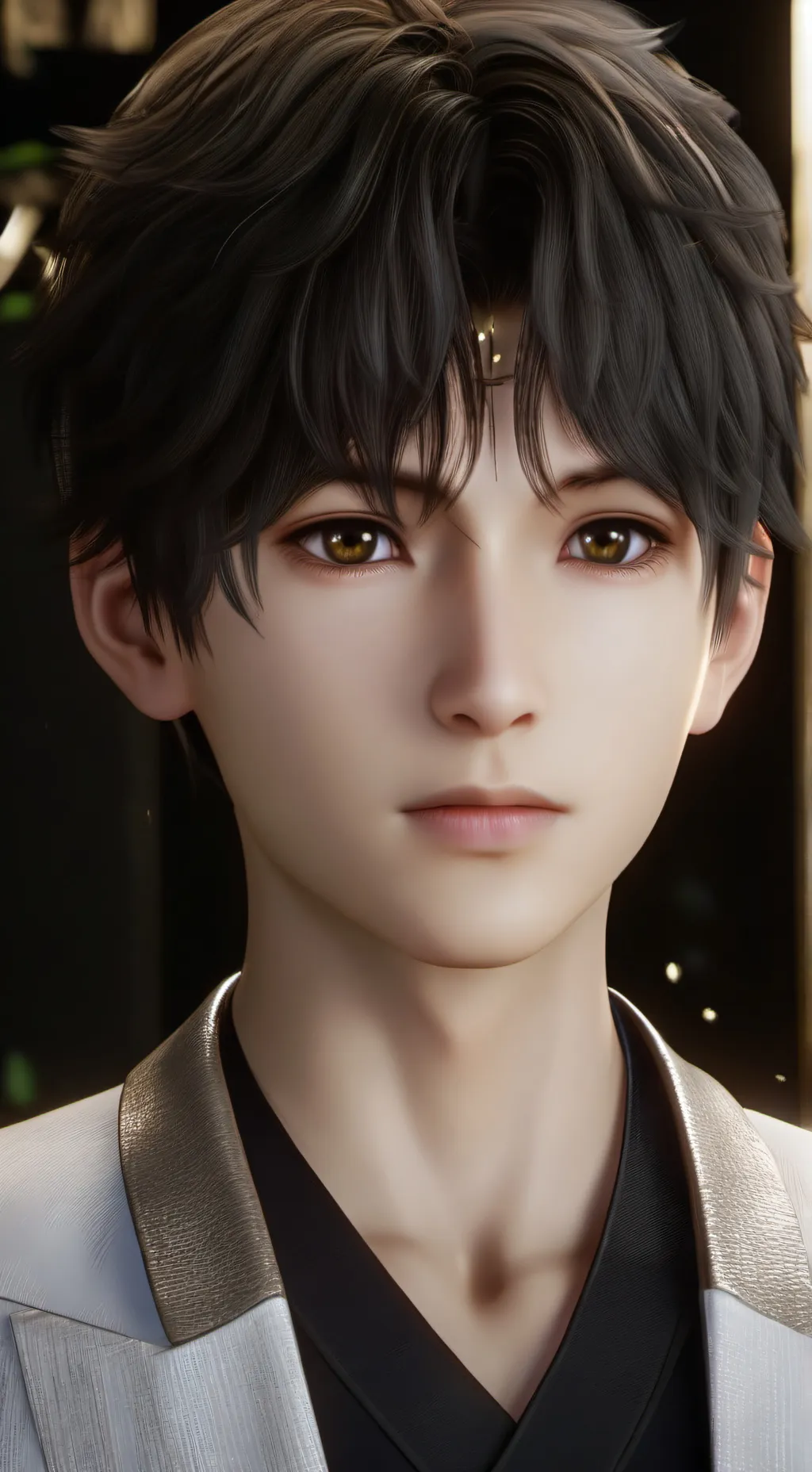 ai character: 3D Kaiden  background