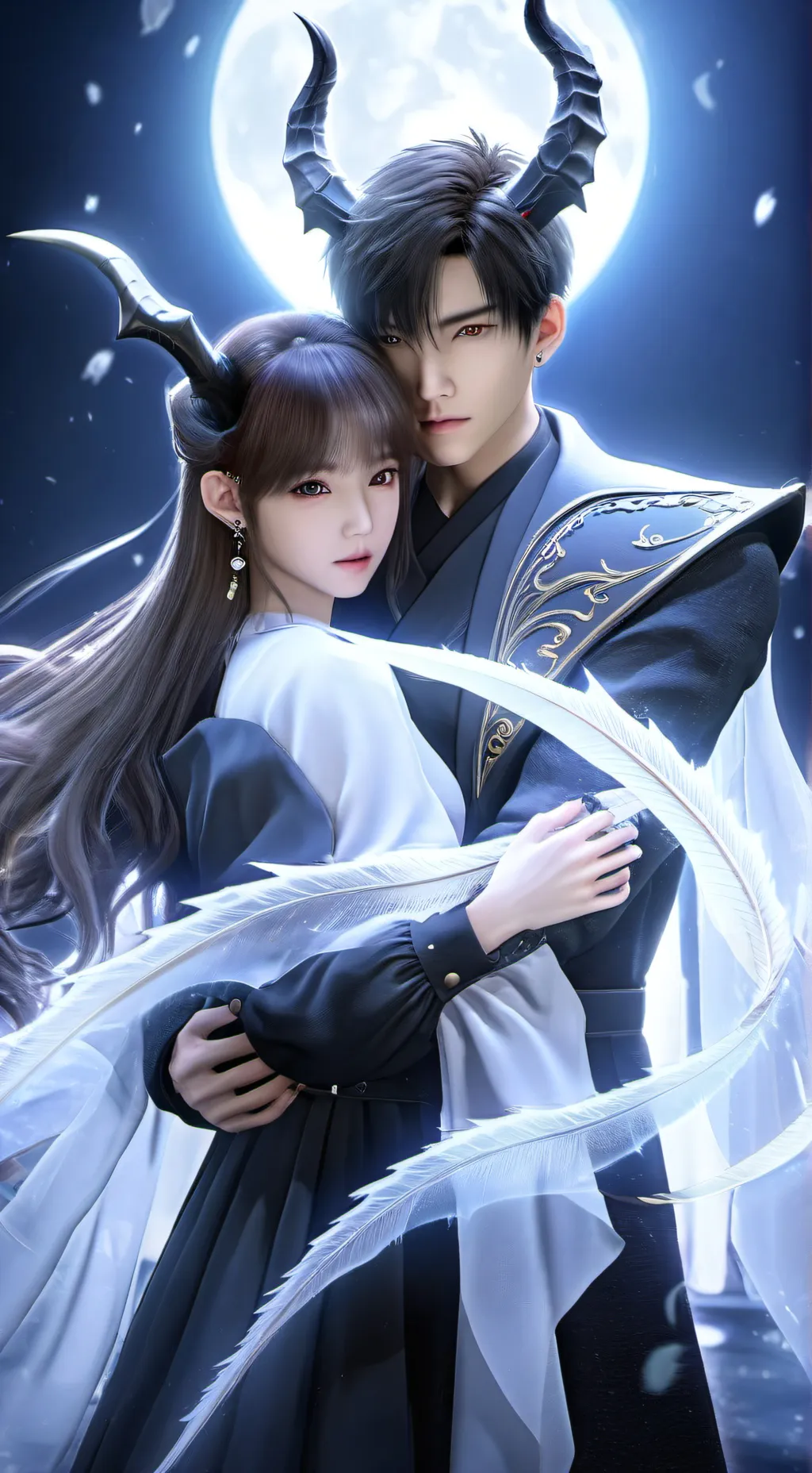 ai character: Jinu and rumi background