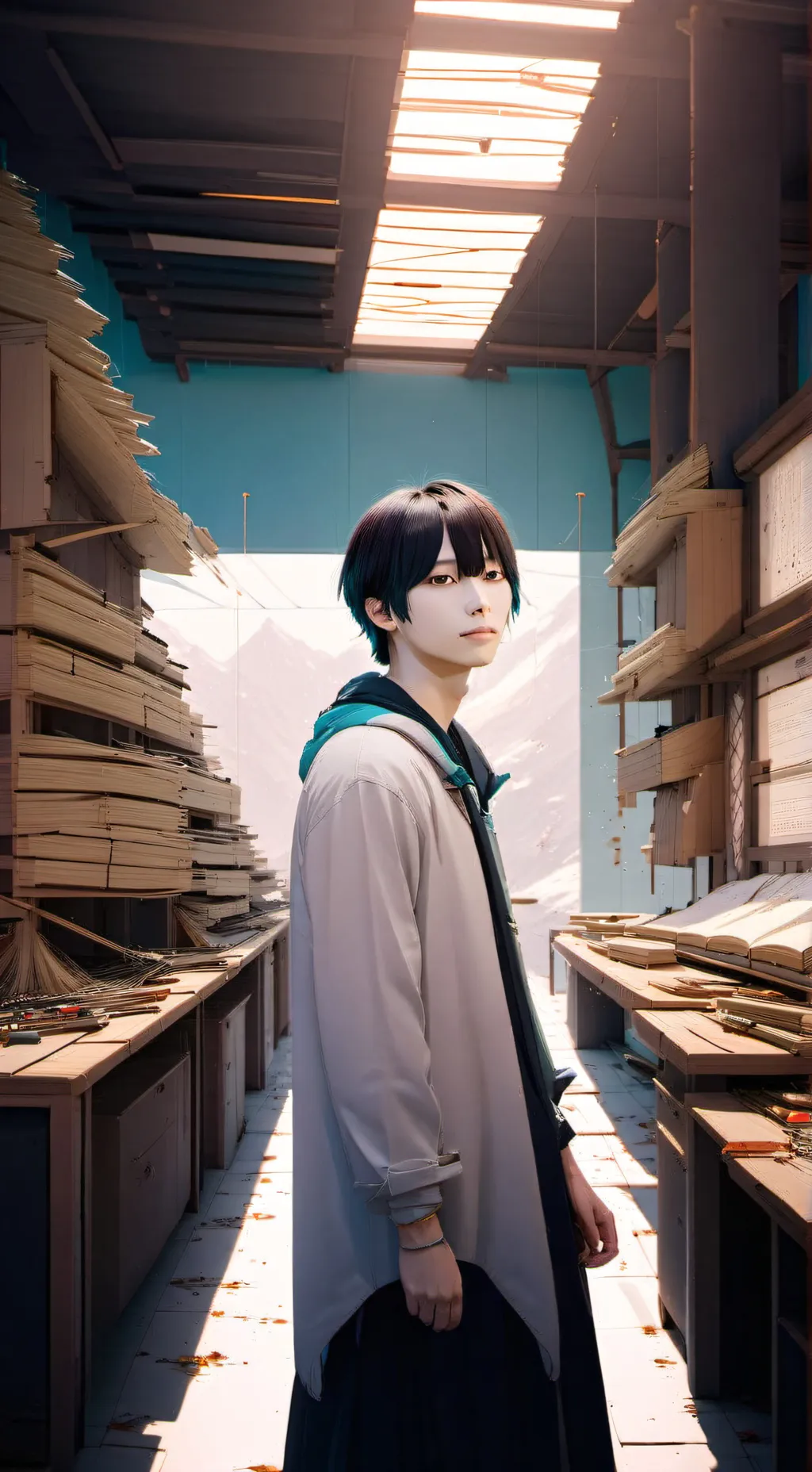 ai character: I.N background