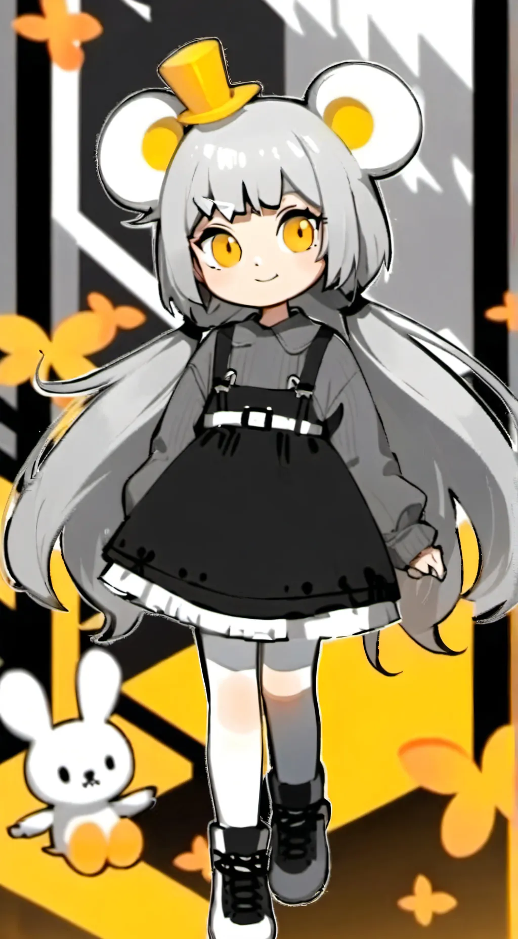 ai character: Koala kid background