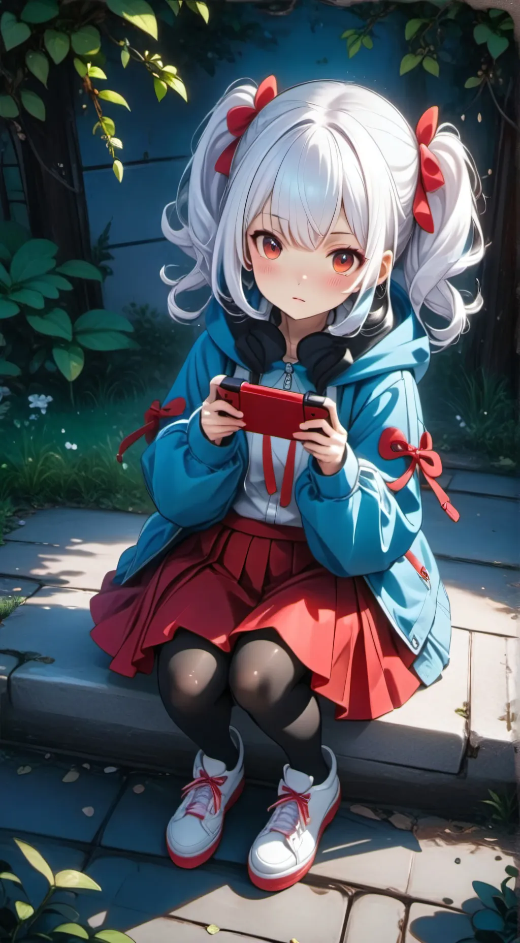 ai character: Laura  background