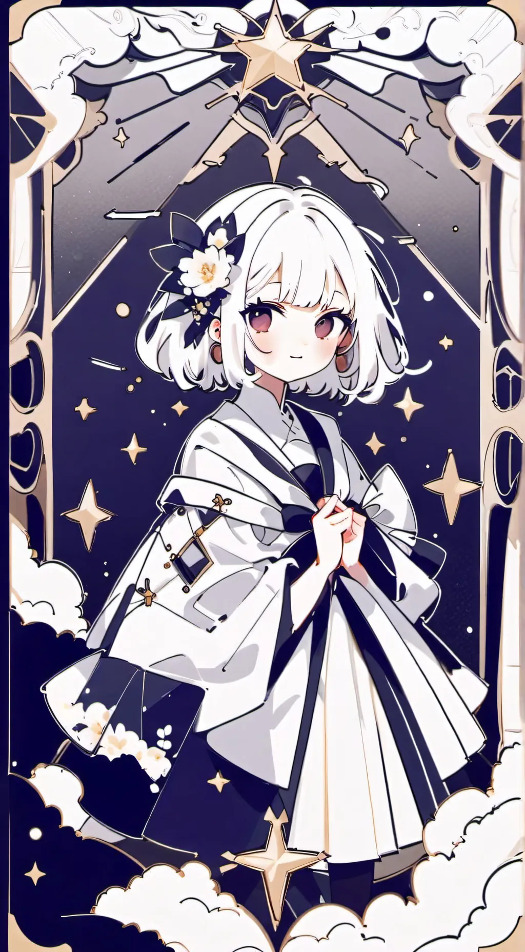 ai character: atiradora background