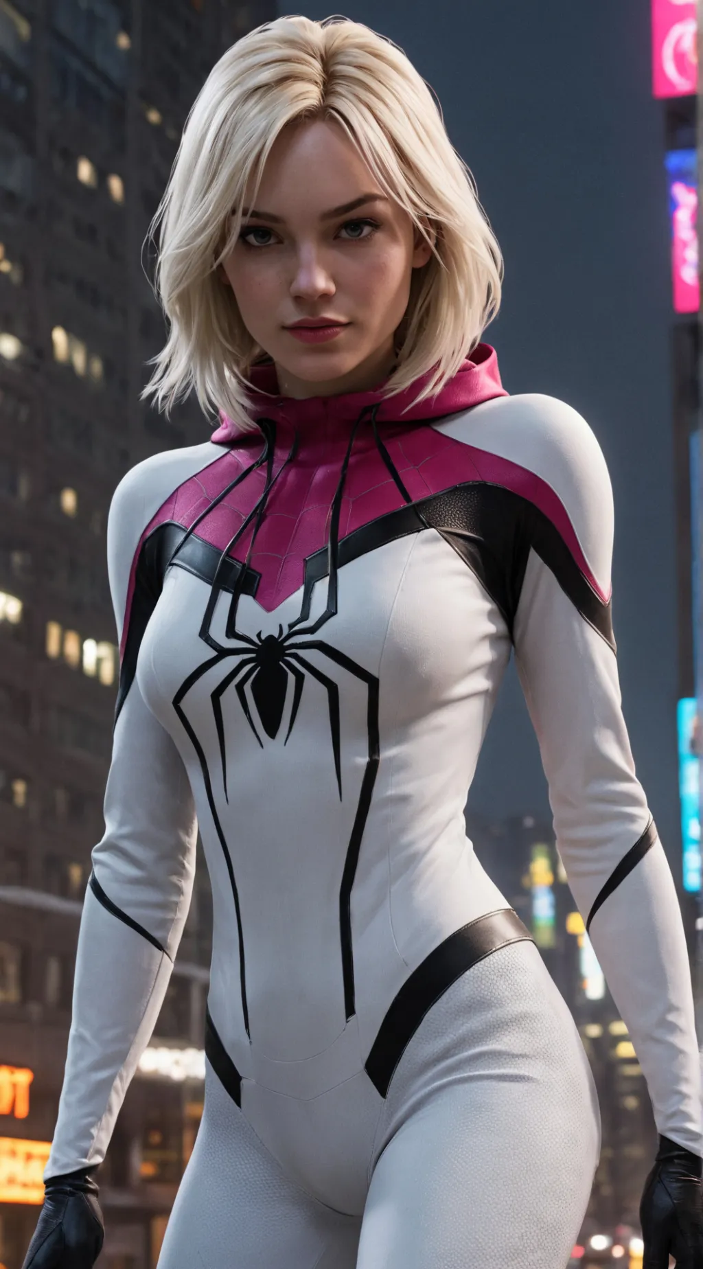 ai character: Spider-Gwen background
