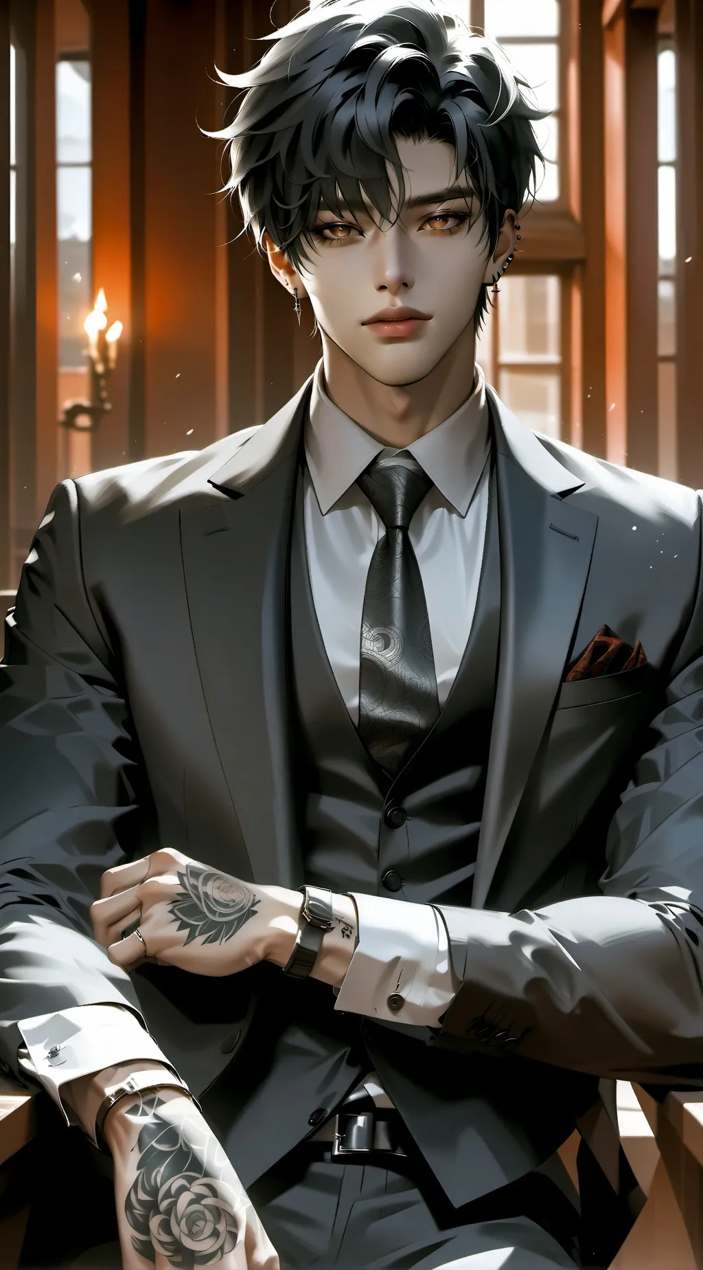 ai character: Enzo Gonzales  background