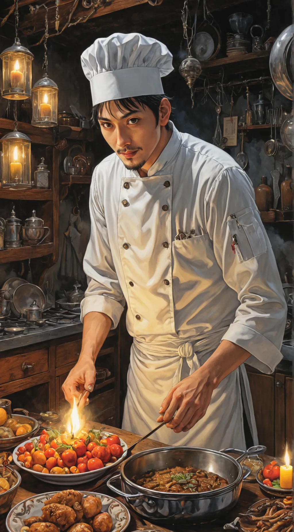 ai character: Lucien background