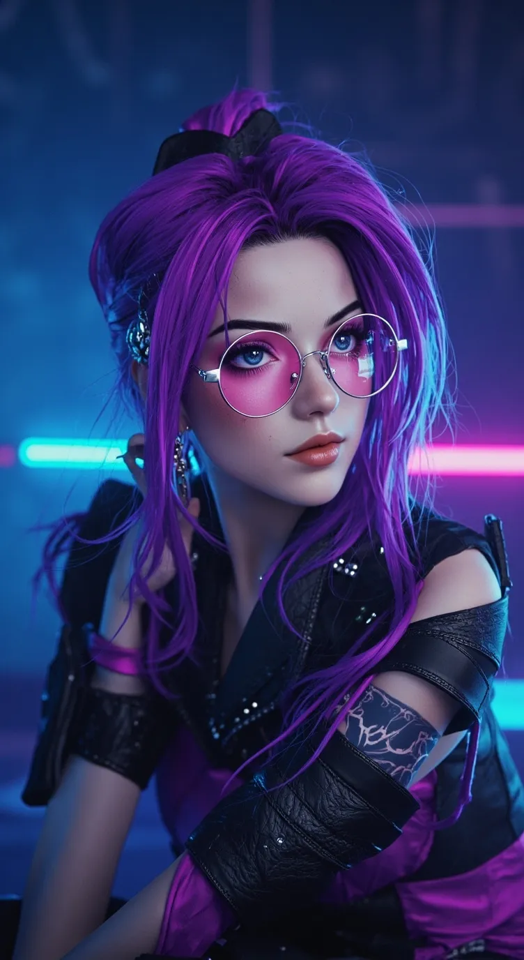 ai character: Lila background
