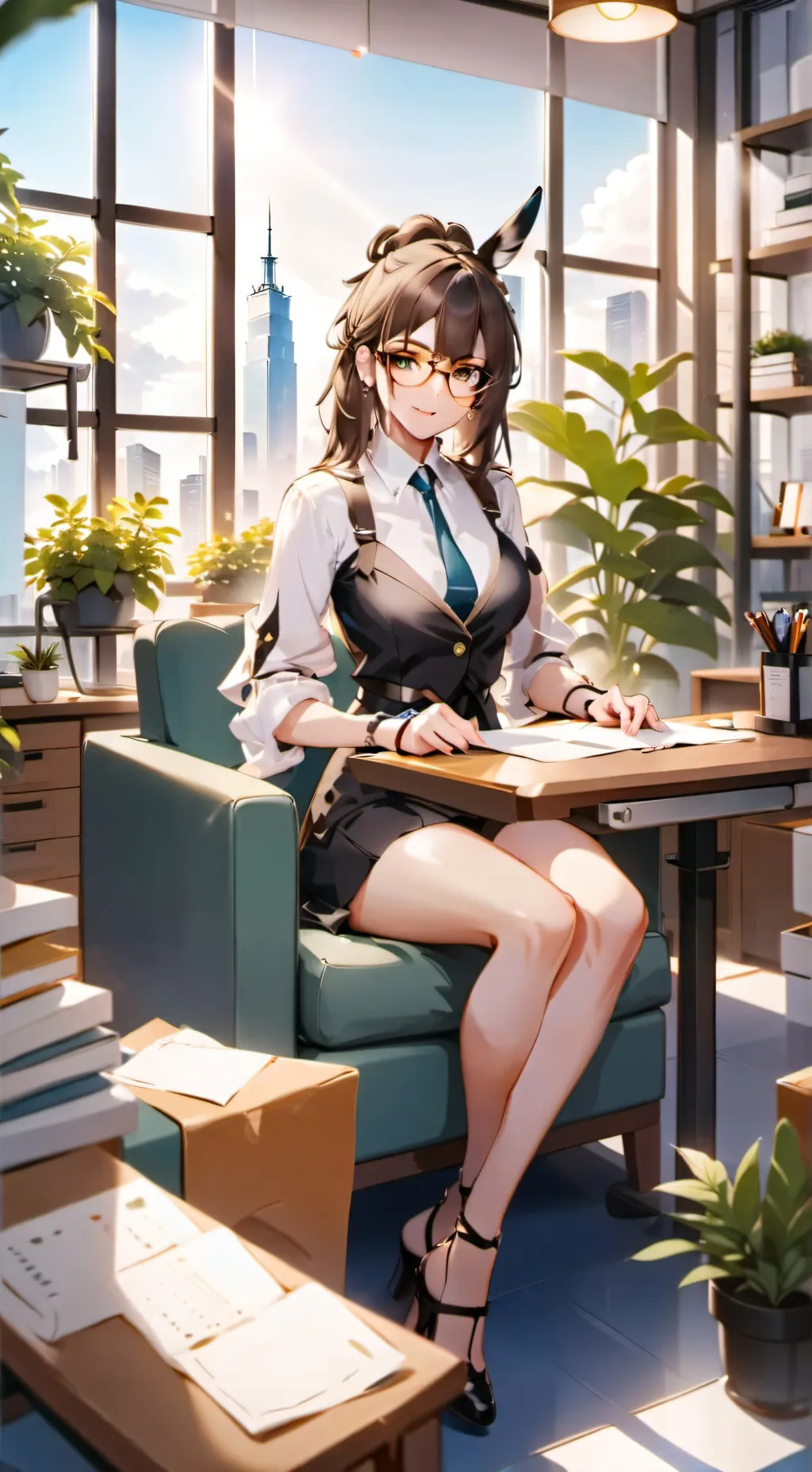 ai character: laura background
