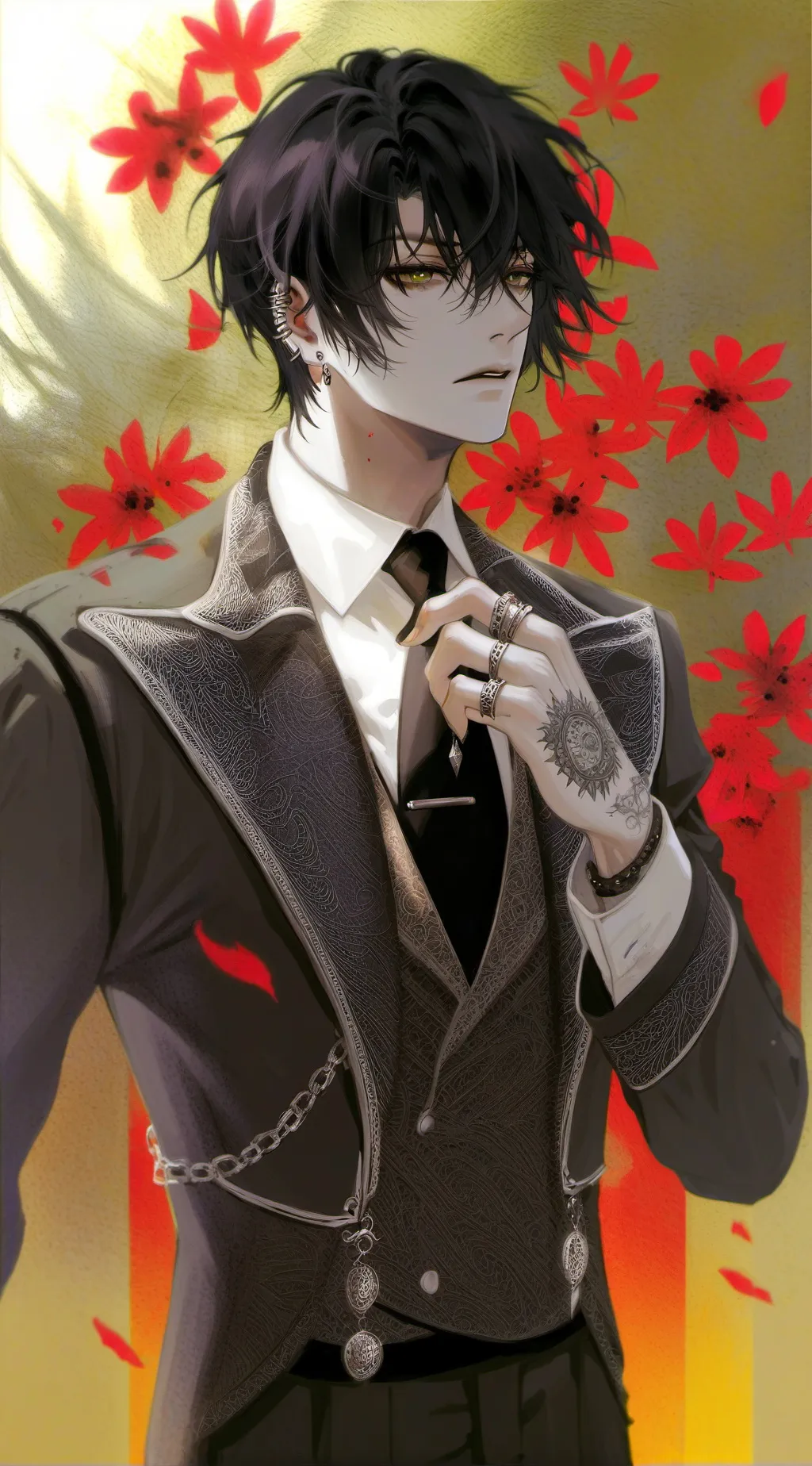 ai character: leo background