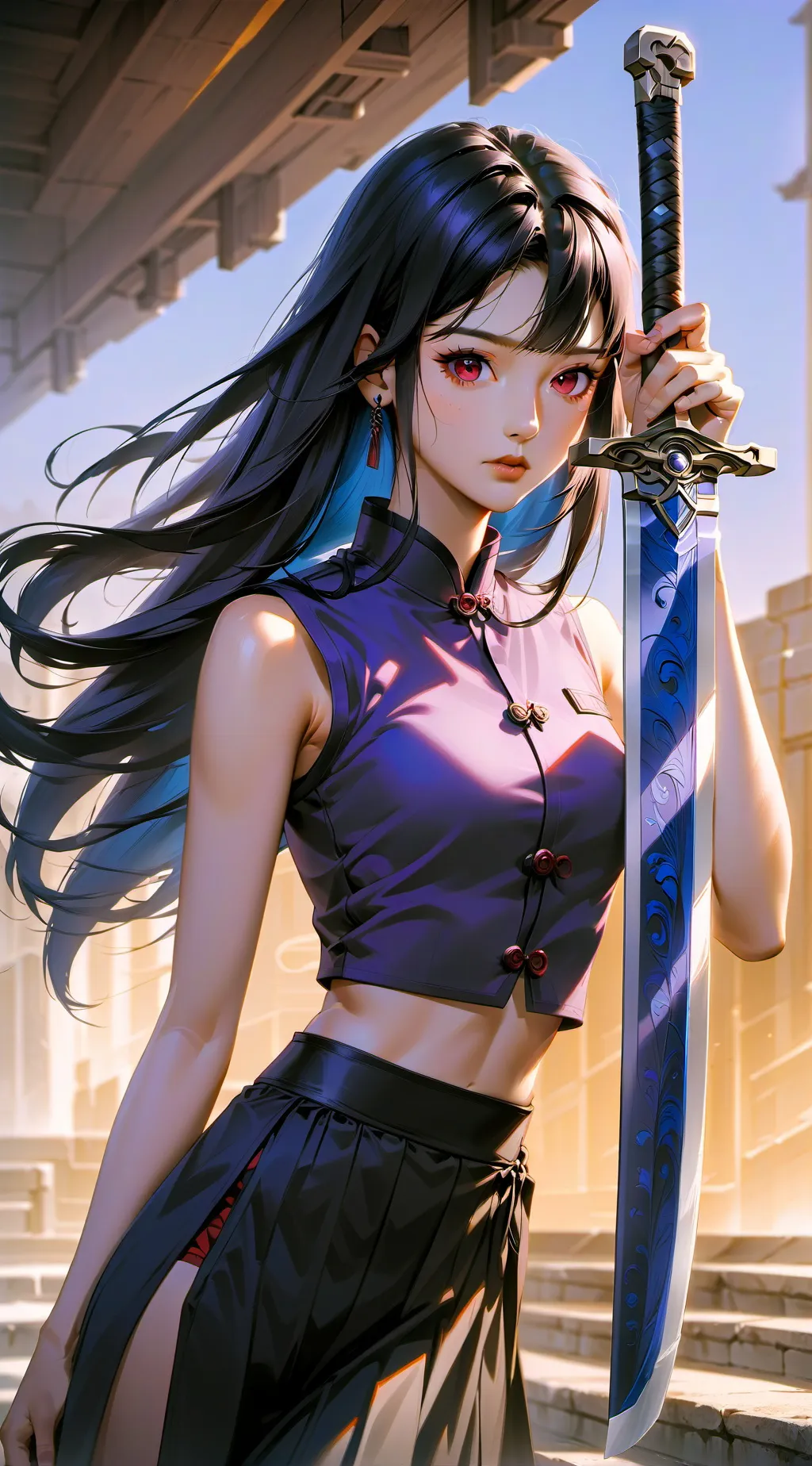 ai character: Evelyn background