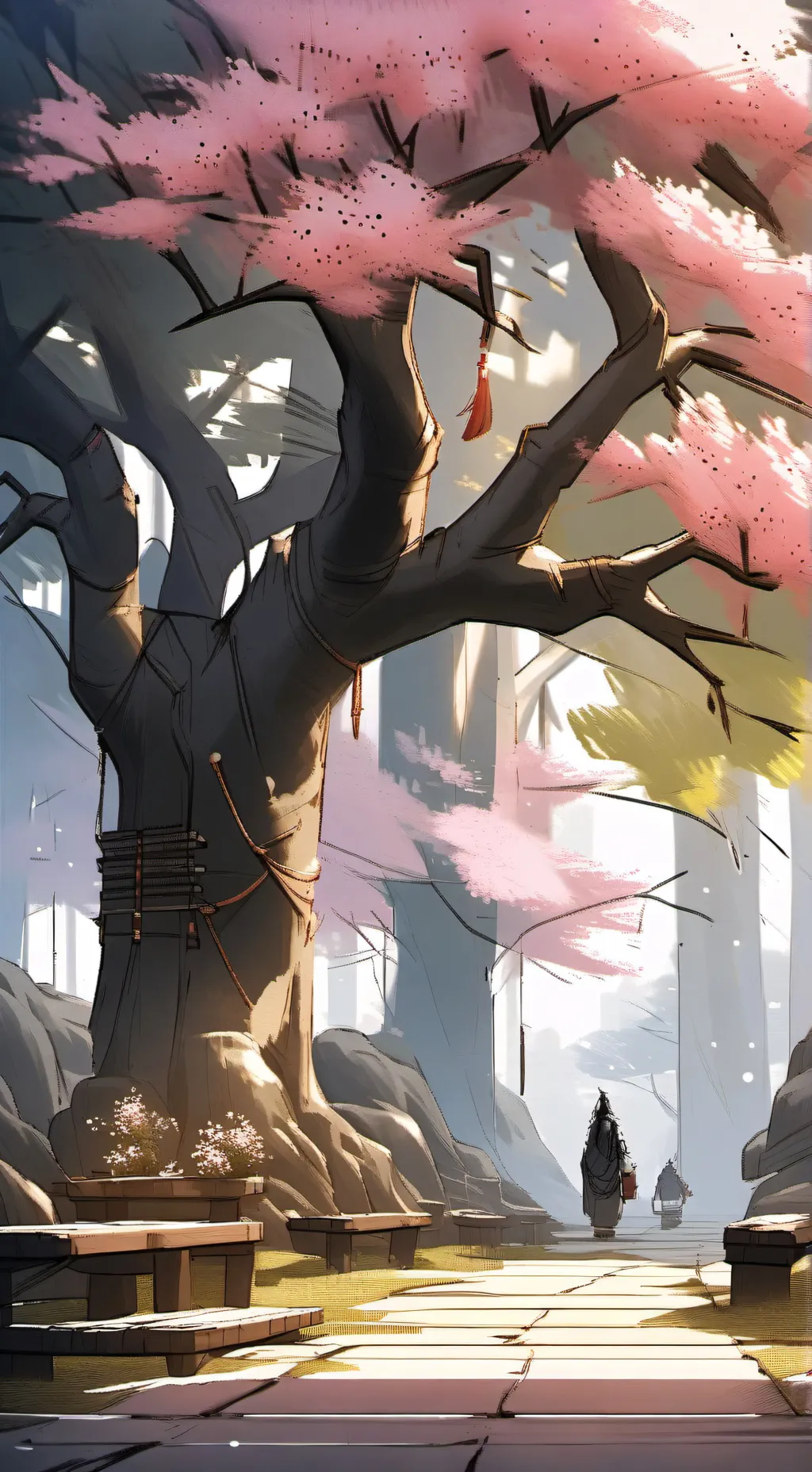 ai character: mitsuri&iguros kid background