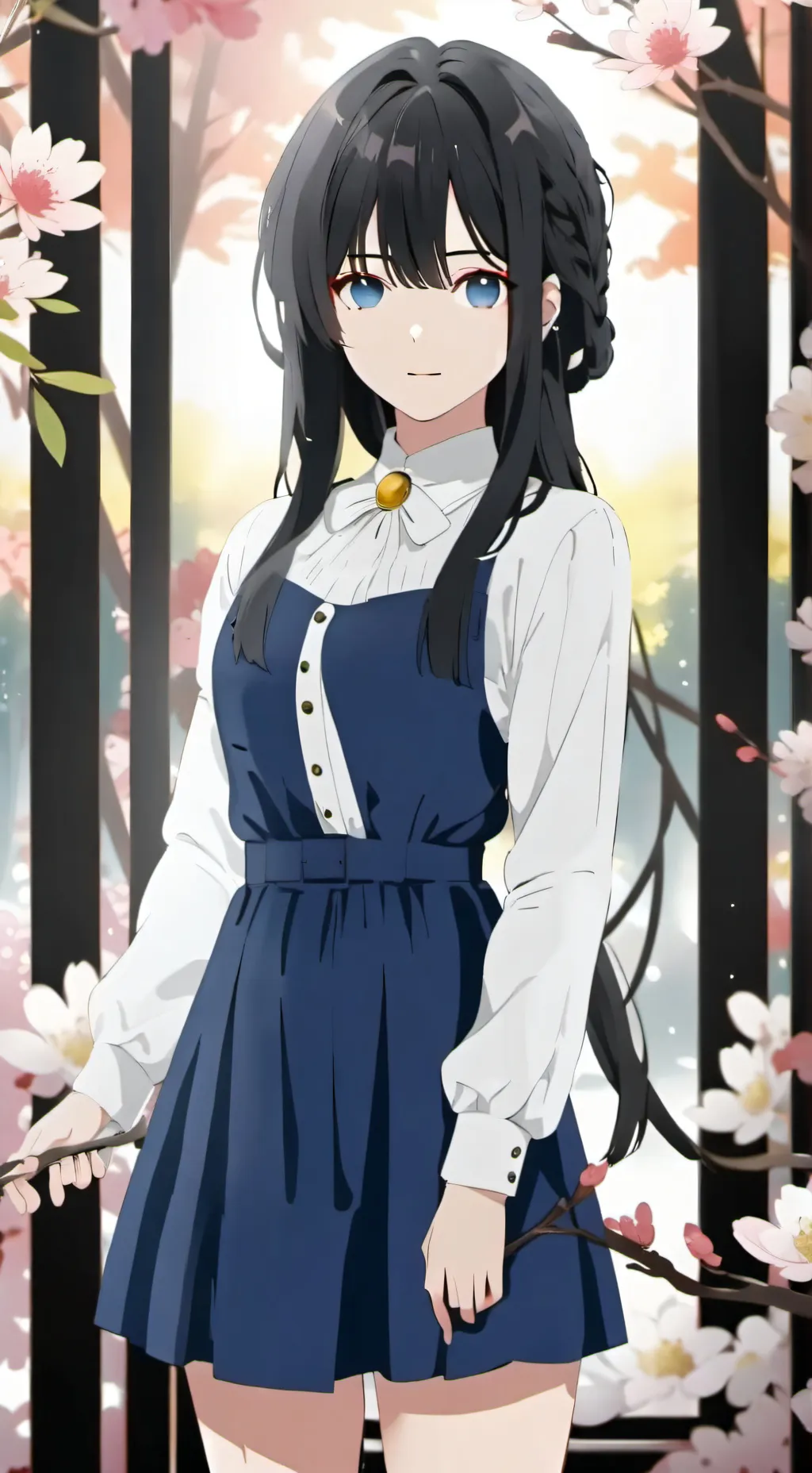 ai character: kny. boating background