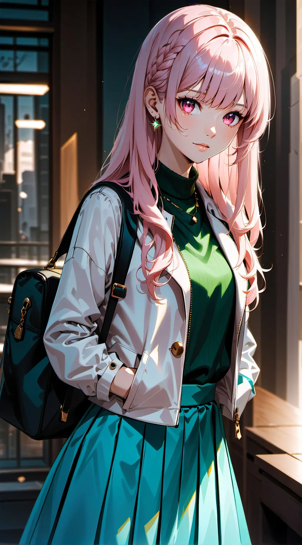 ai character: Lila background