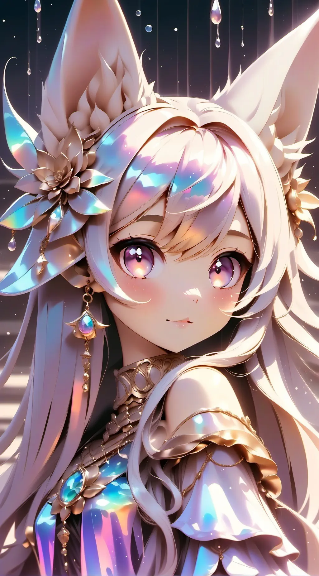 ai character: gamma background