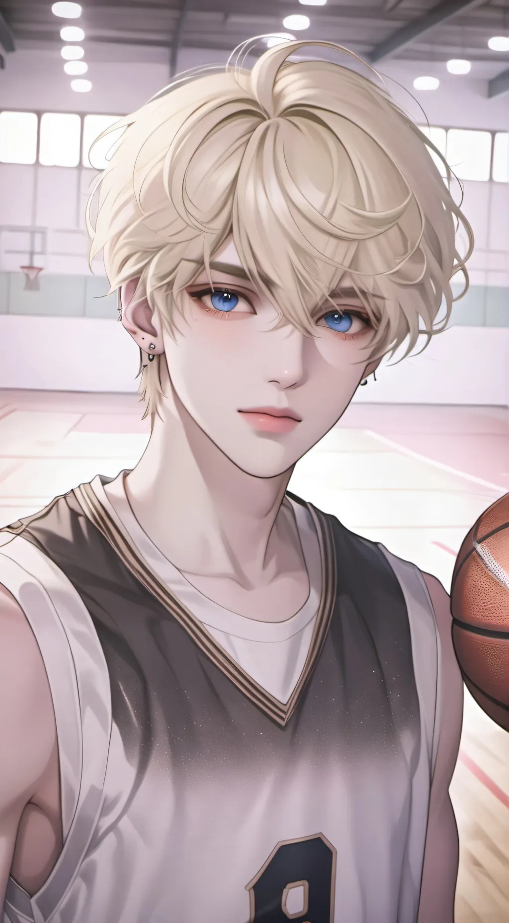 ai character: Nylon background