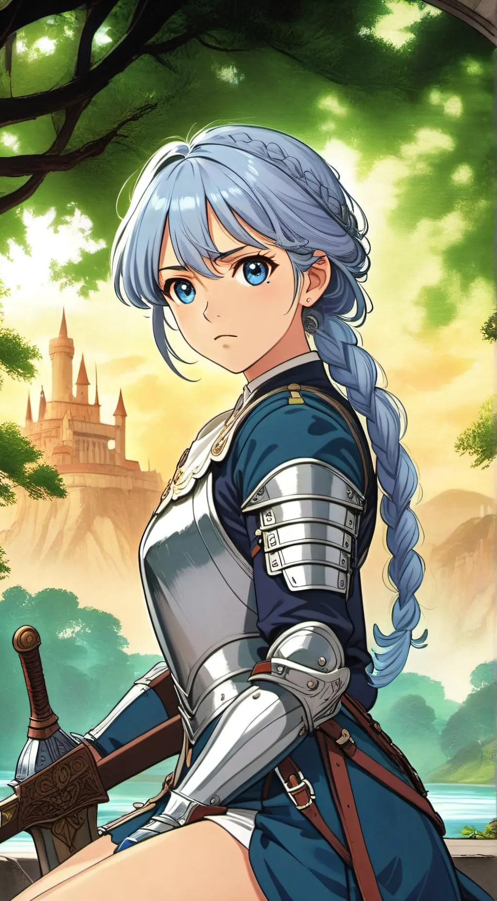 ai character: Sir Elayne background