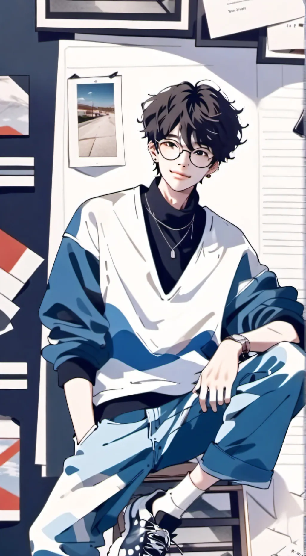 ai character: ☆LIAM☆ background