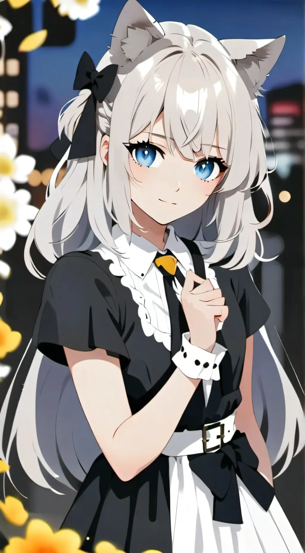 ai character: Zoey  background