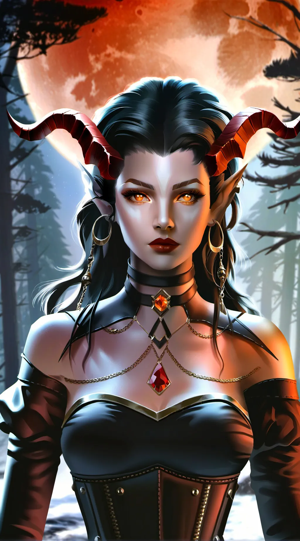 ai character: Dark Elf  background