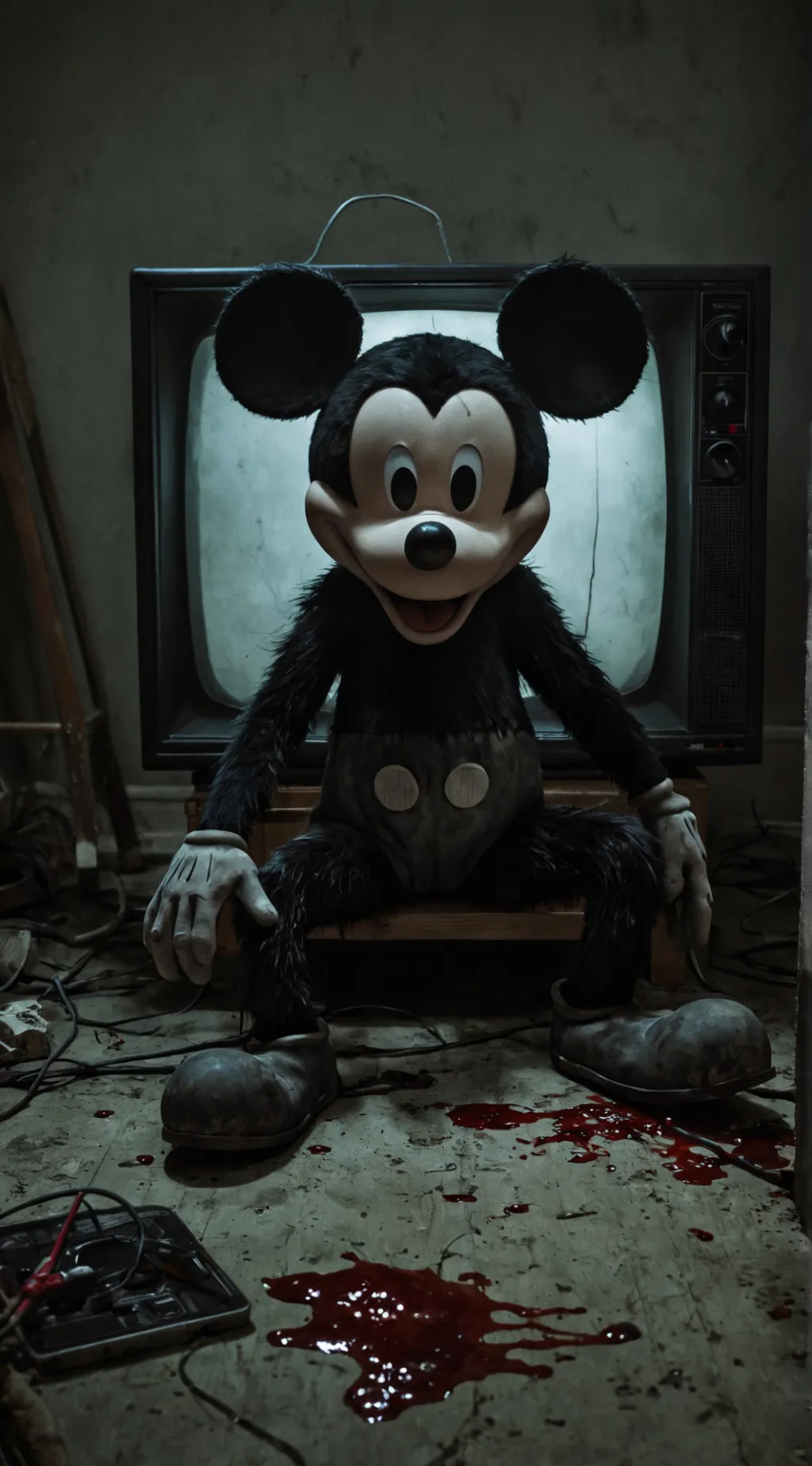 ai character: MICKEY'S SHOW background