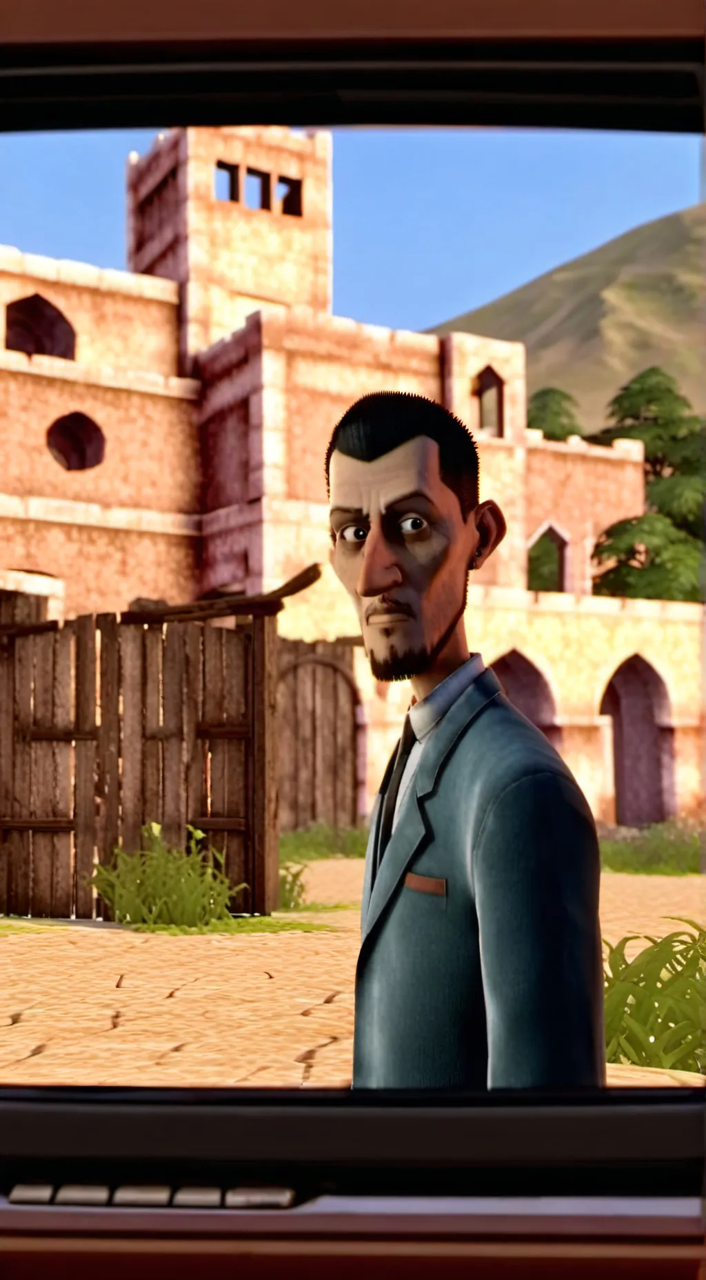ai character: Дик background