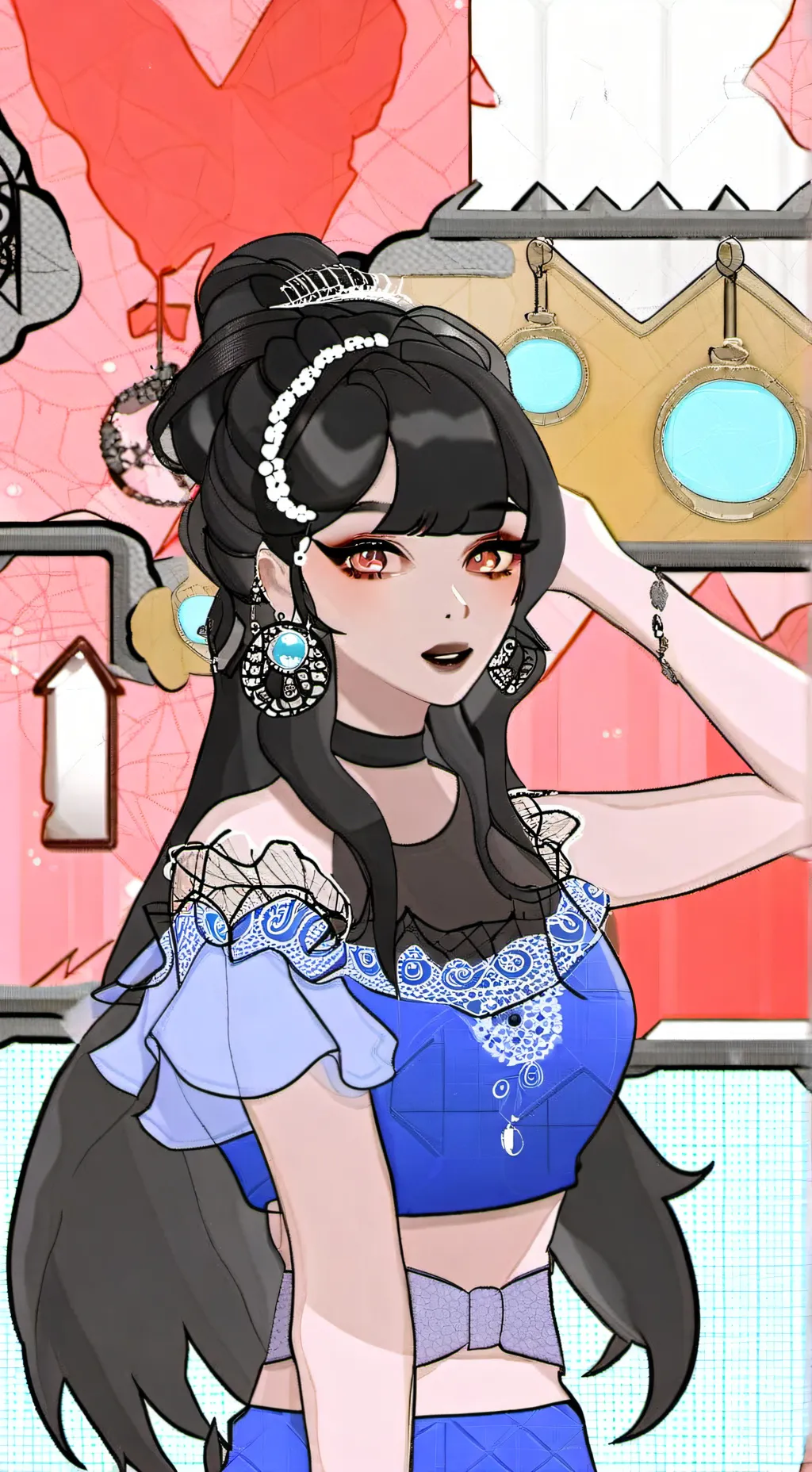ai character: Sika and yuka background