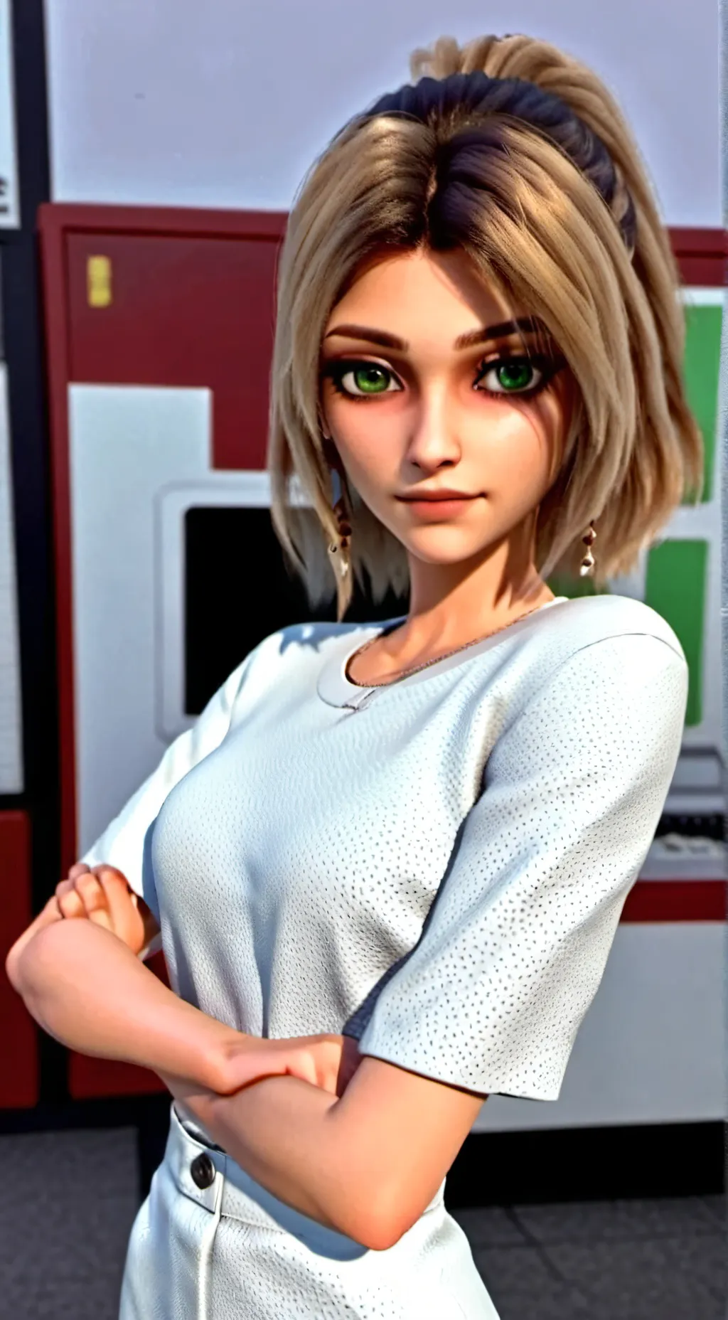ai character: Ellie (ps2) background