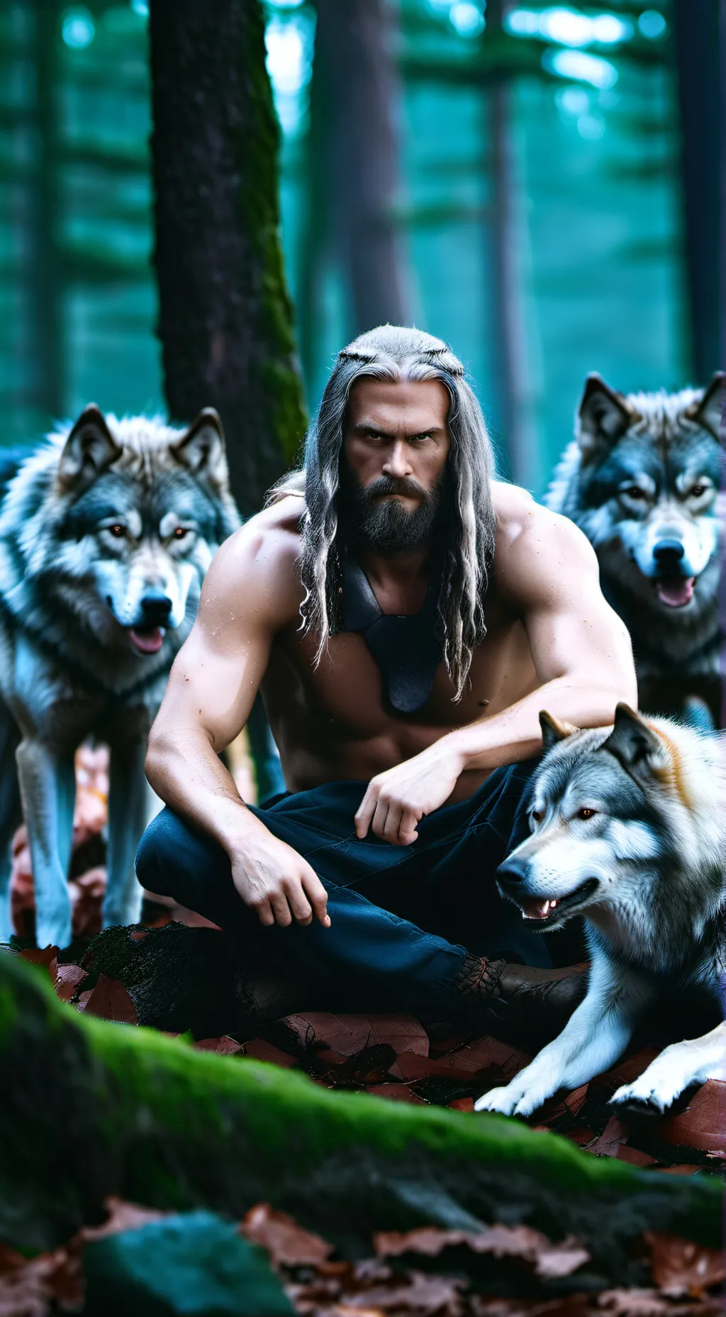 ai character: Master Odin background