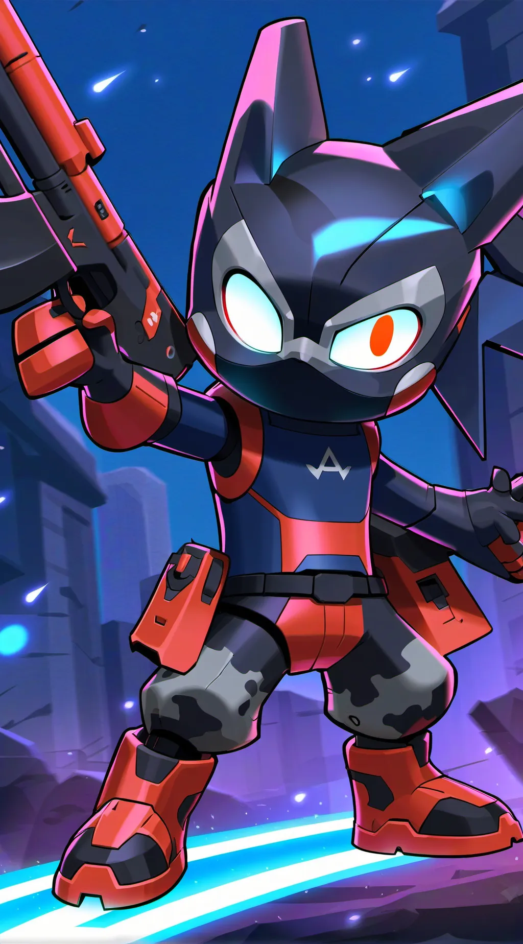 ai character: Gunslinger Ace background