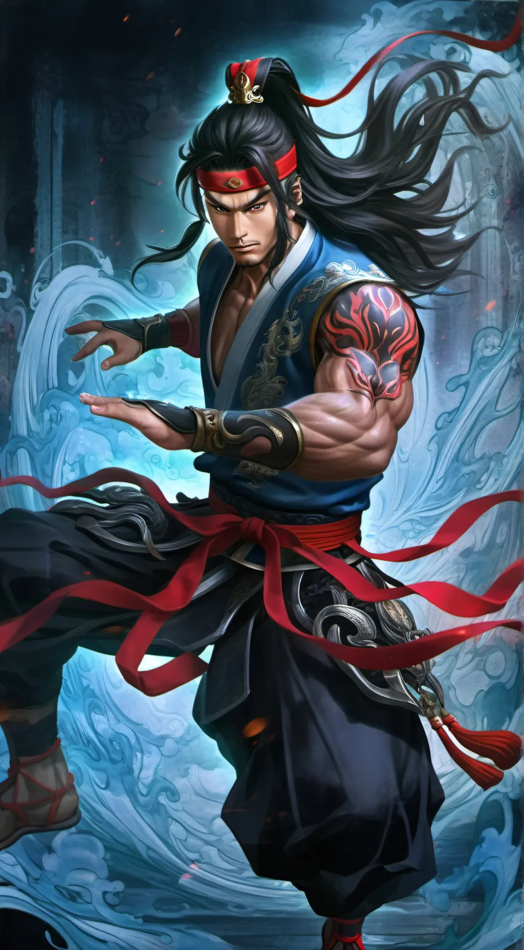 ai character: Kujo J. Yamamoto background