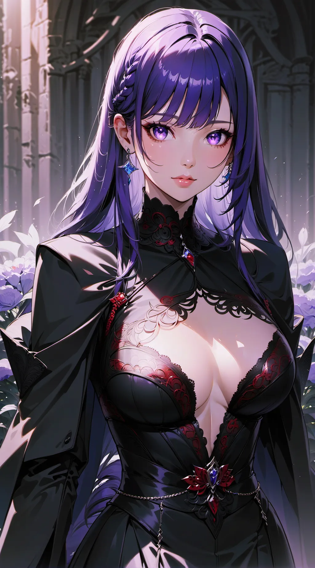 ai character: Milky background