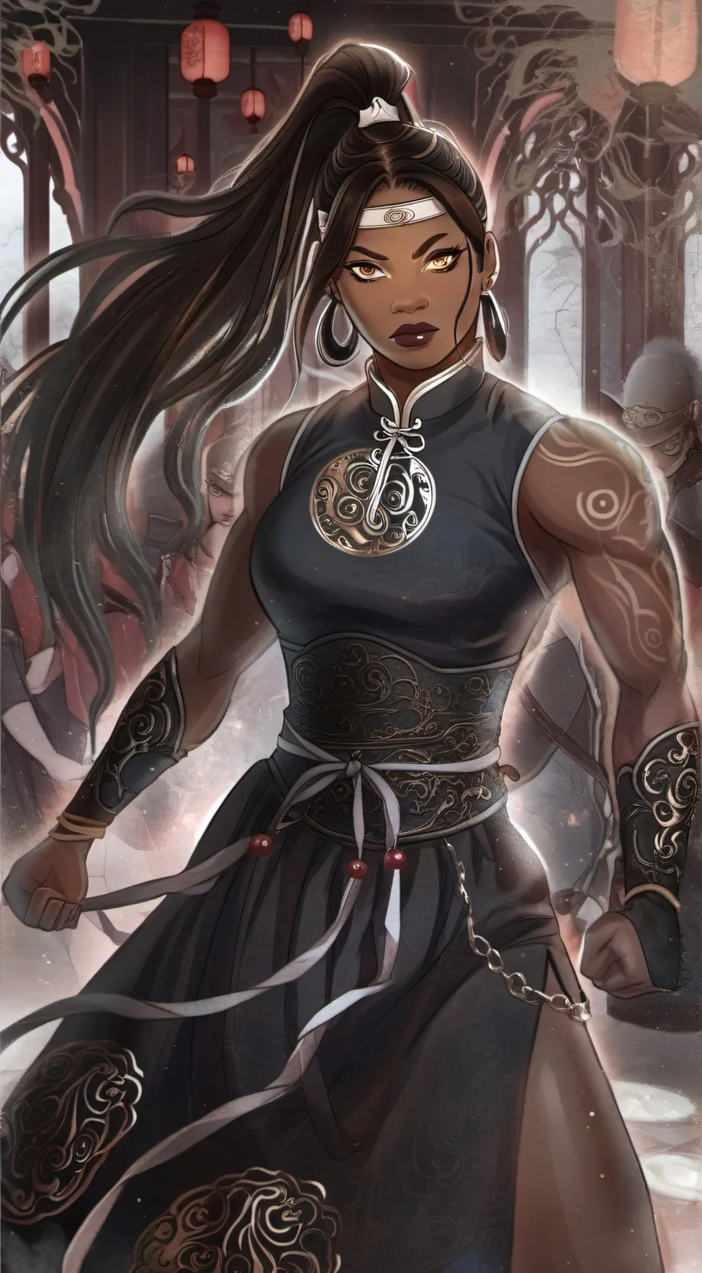 ai character: Kiko P. Yamamoto background
