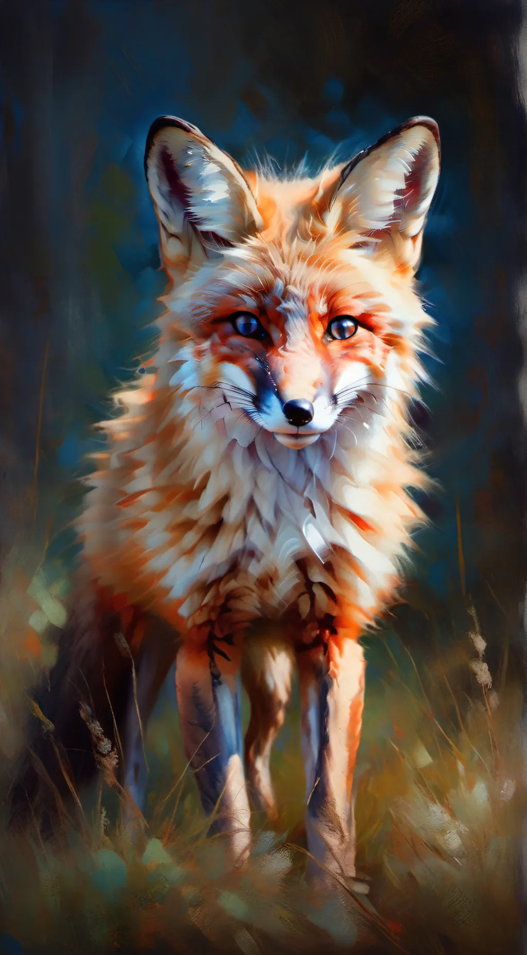 ai character: trapped background