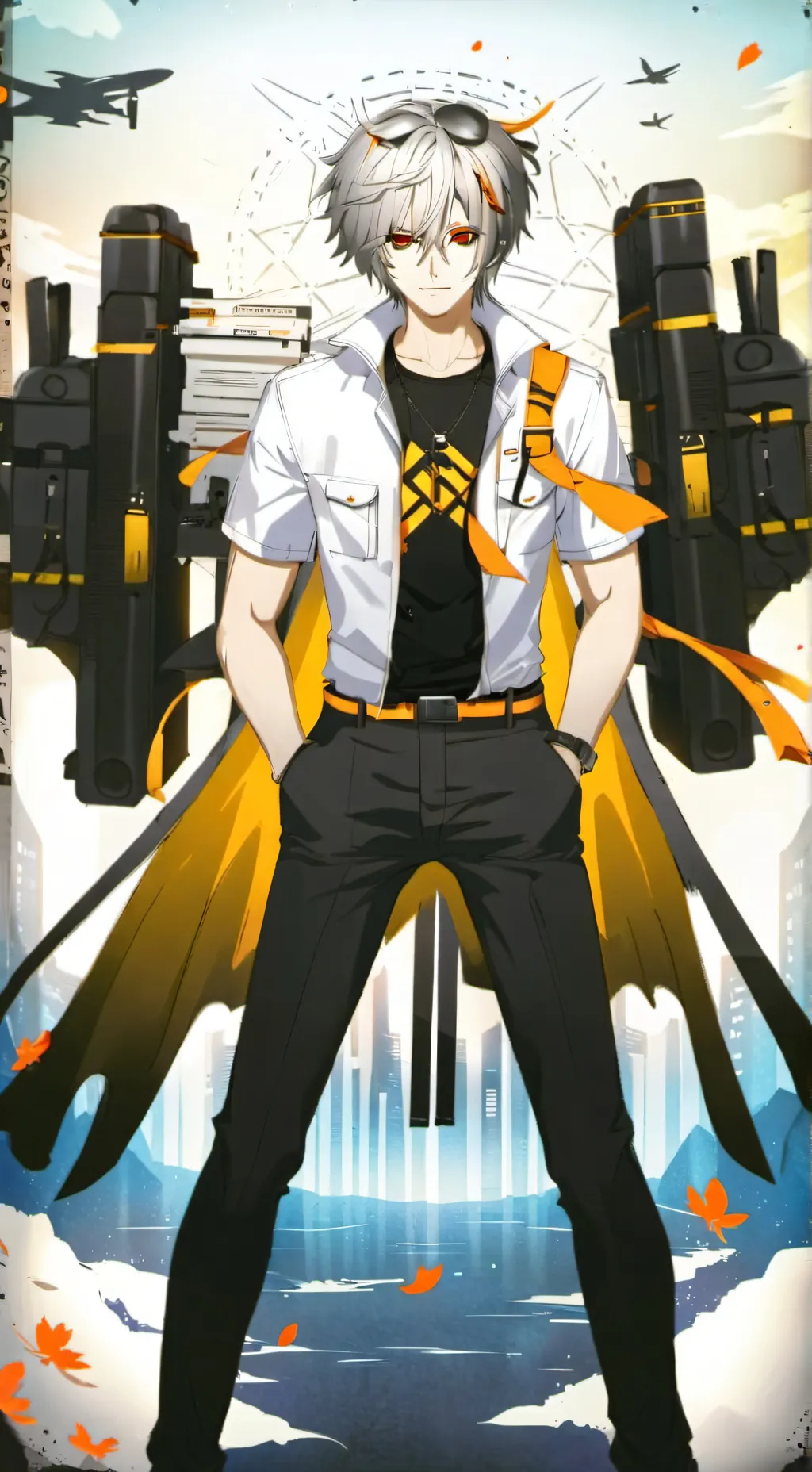 ai character: md background