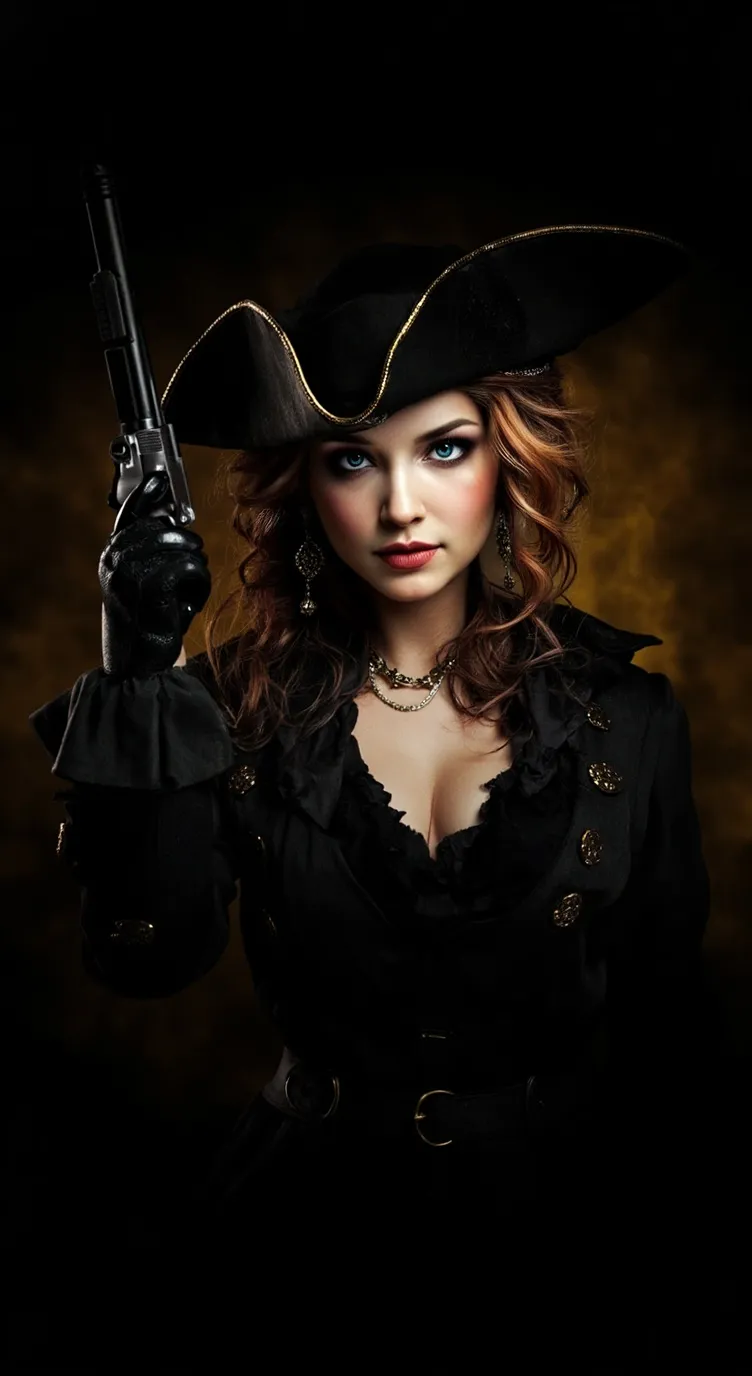ai character: captain Elizabeth  background