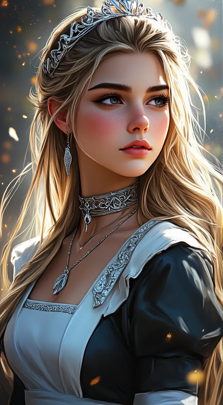 ai character: The Princess Maid  background