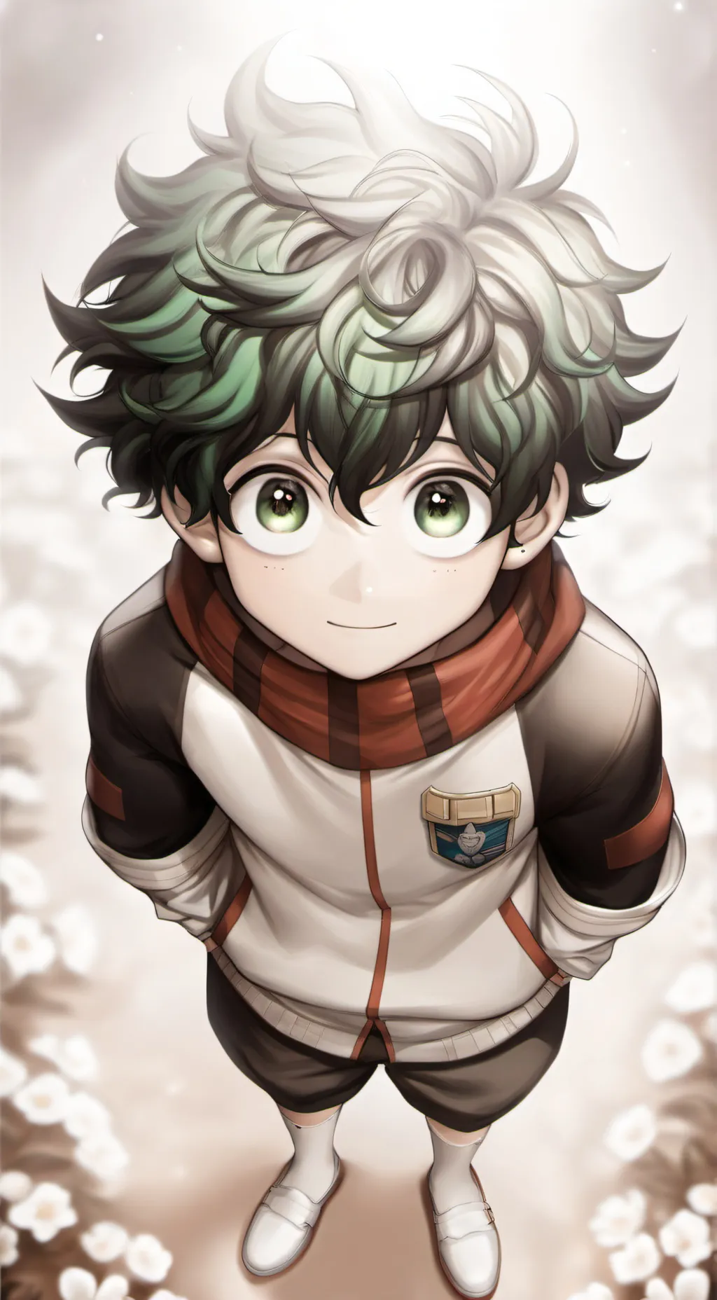 ai character: Deku background