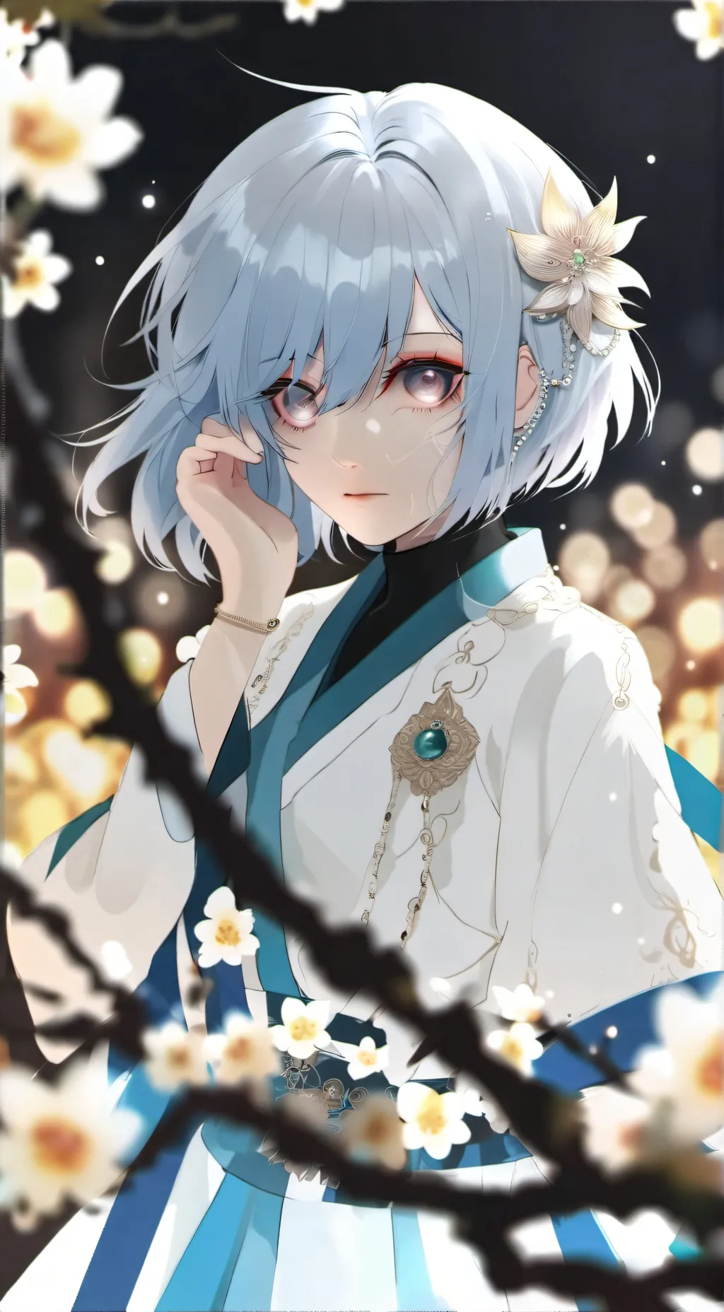 ai character: Lenna amaguri  background